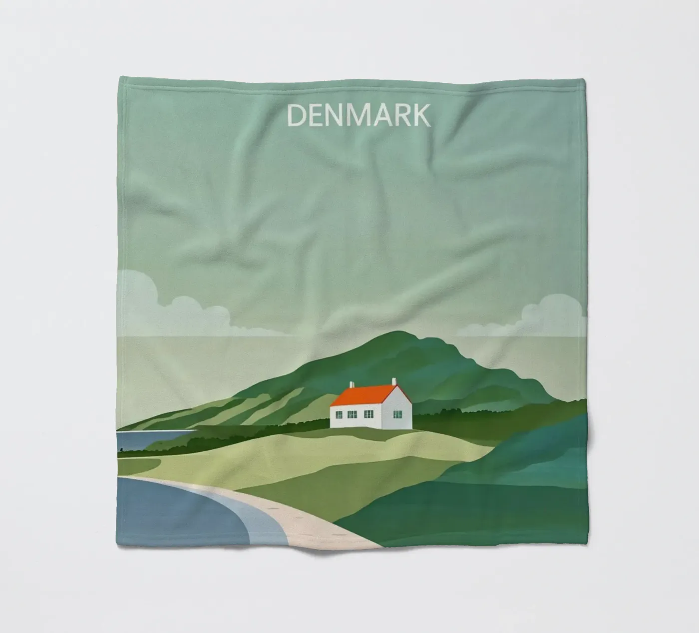 Denmark fleece blanket by SONN DECO