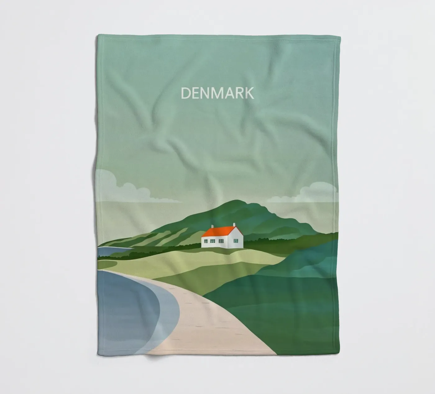 Denmark fleece blanket by SONN DECO
