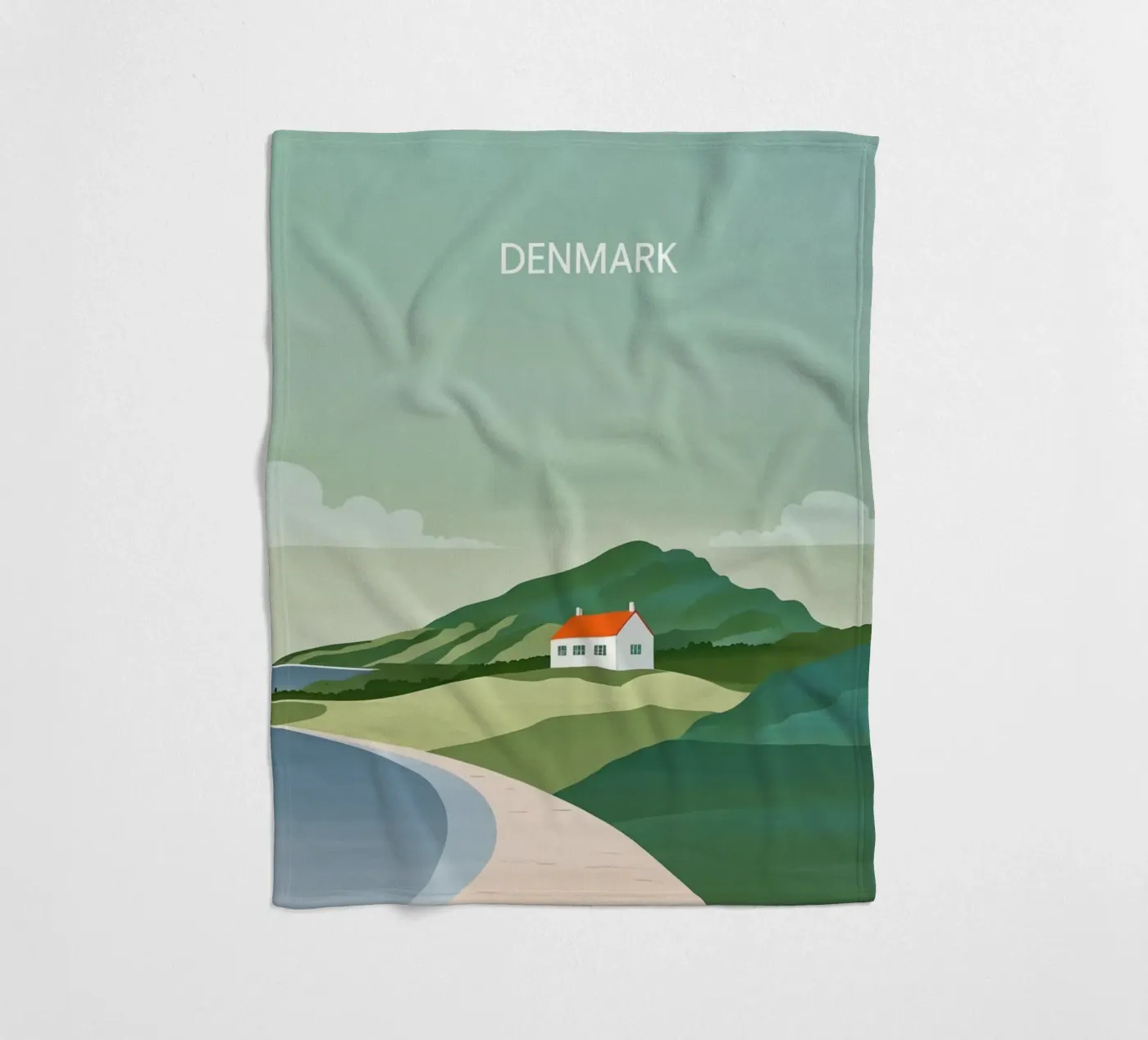 Denmark fleece blanket by SONN DECO