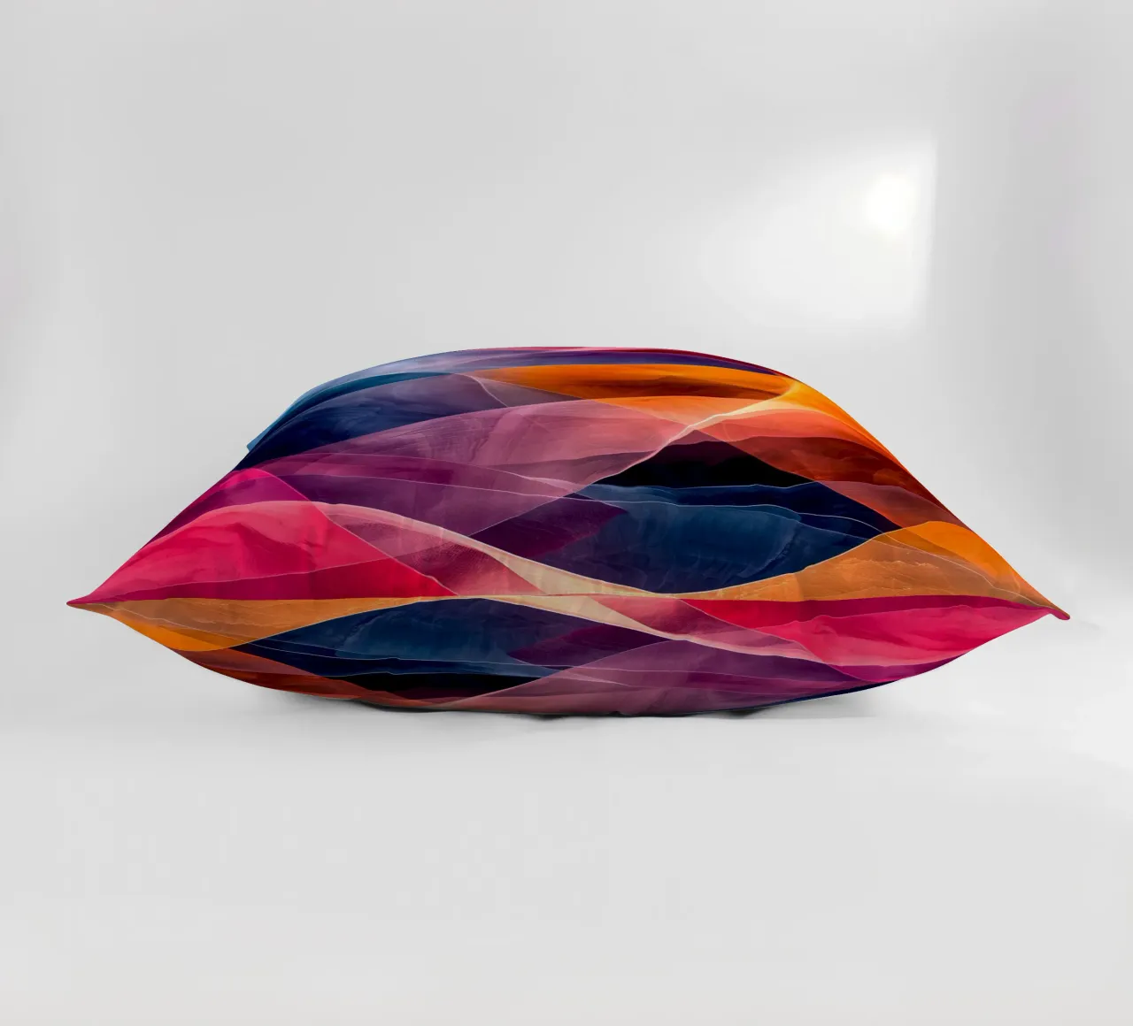 Astrazione colori e linee cuscino da Justyna Jaszke JBJart