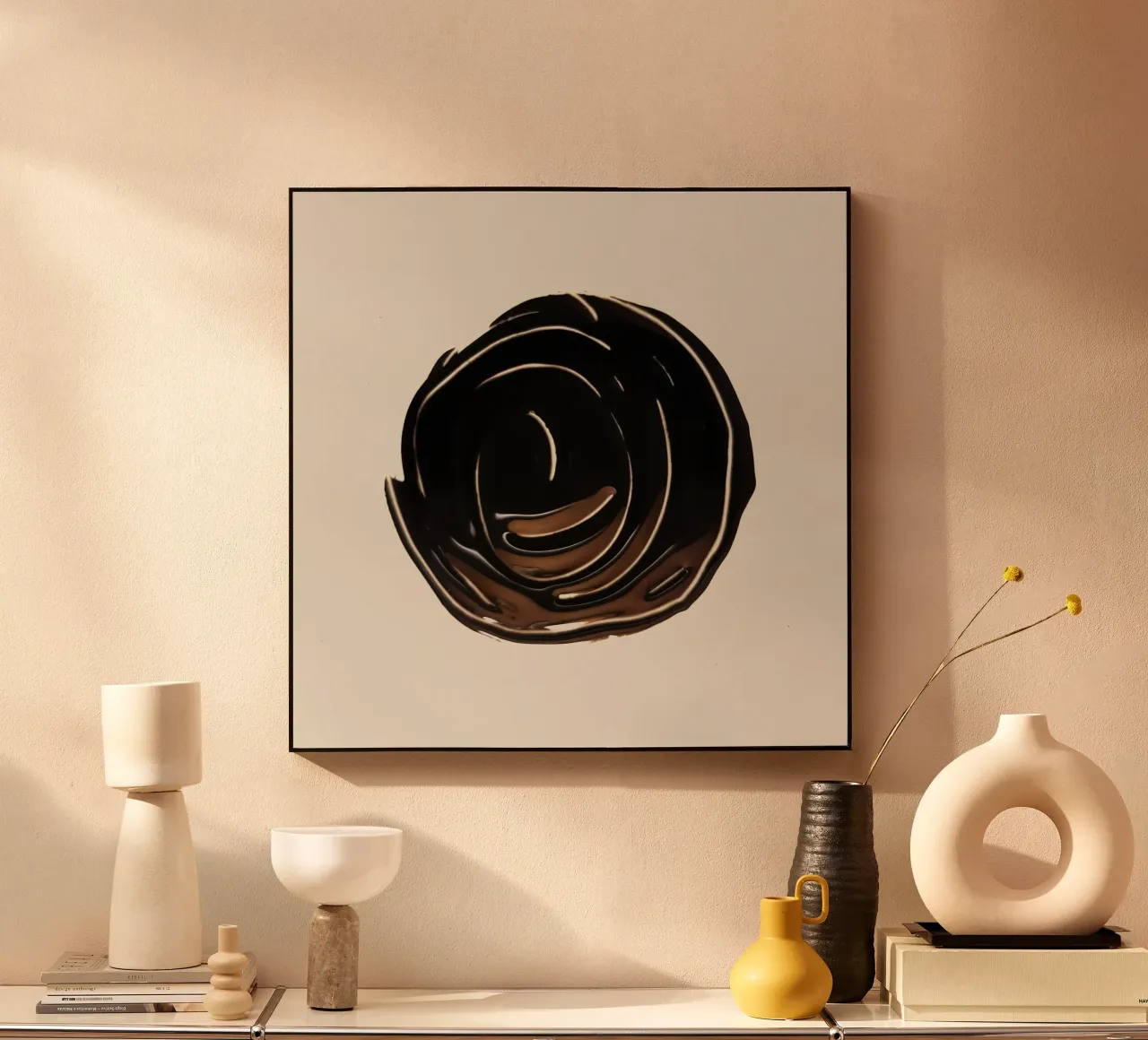 Ink Shape 2 | Minimal Abstract alluminio dibond da sabidussi