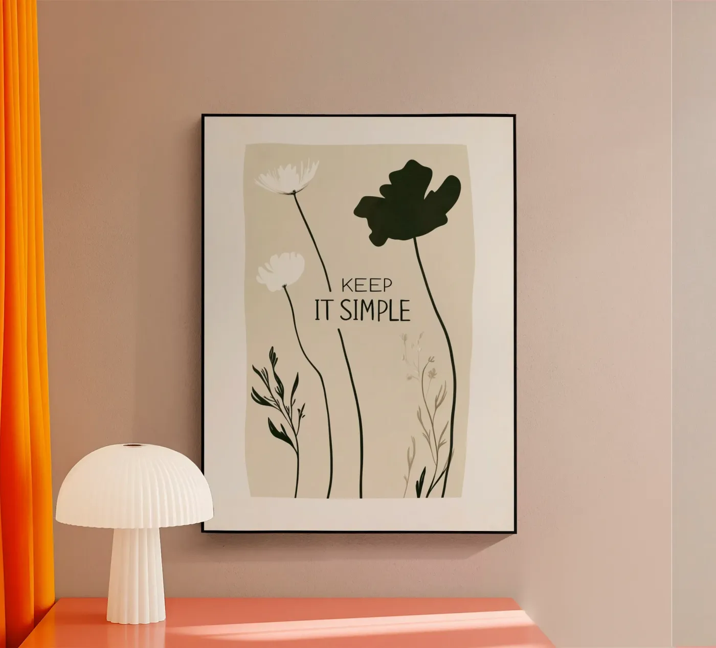 Keep It Simple Acryl-Glas von treechild