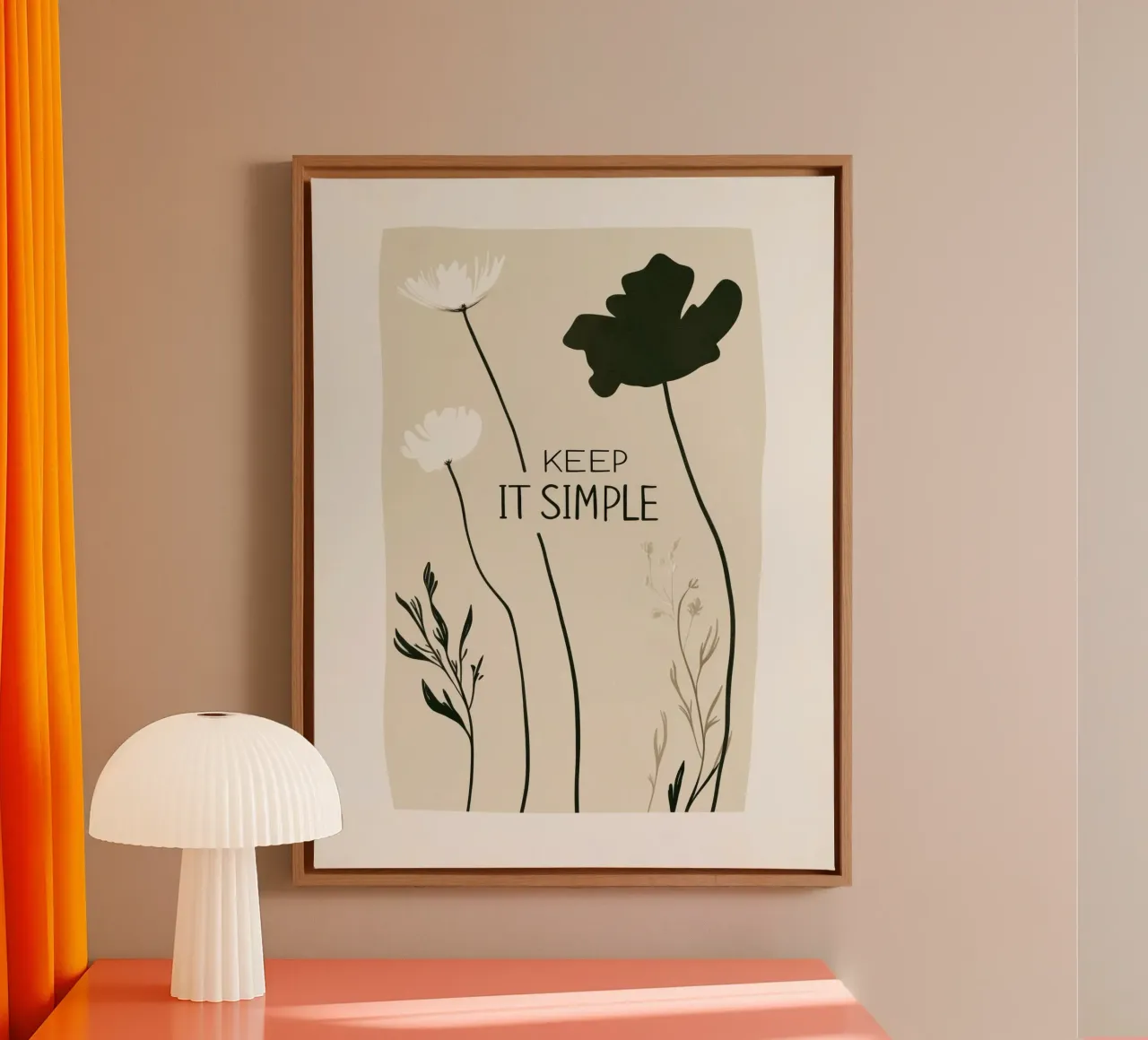 Keep It Simple tela con Cornice a cassetta da treechild