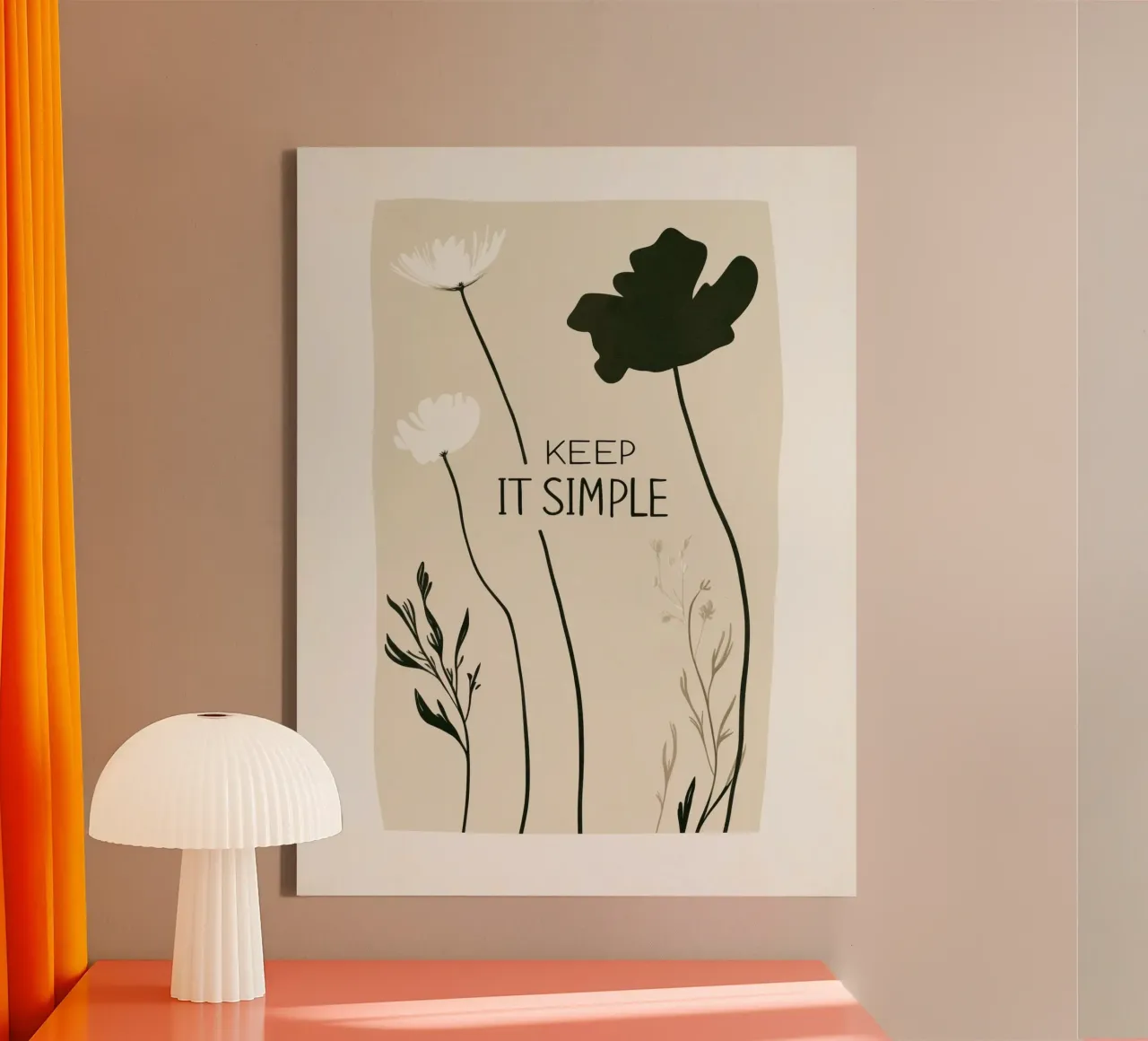 Keep It Simple tela con Cornice a cassetta da treechild