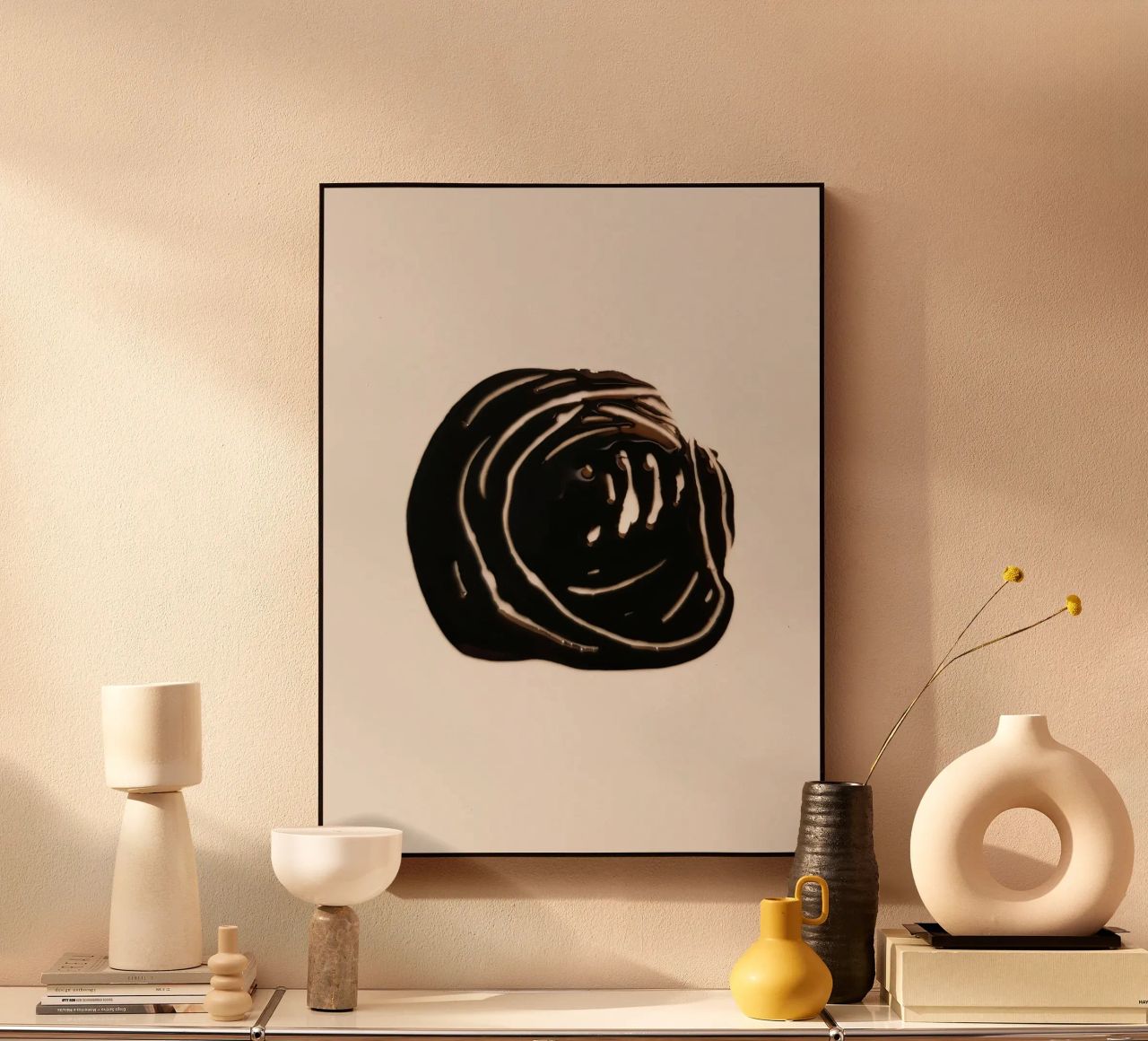 Ink Shape 1 | Minimal Abstract plexiglass da sabidussi