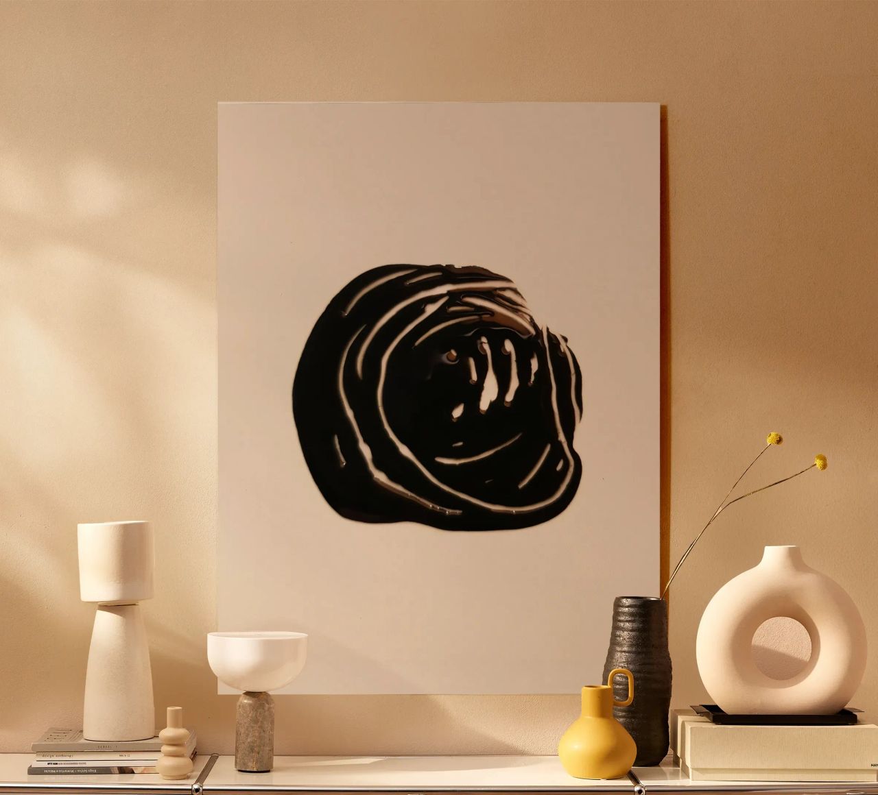 Ink Shape 1 | Minimal Abstract plexiglass da sabidussi