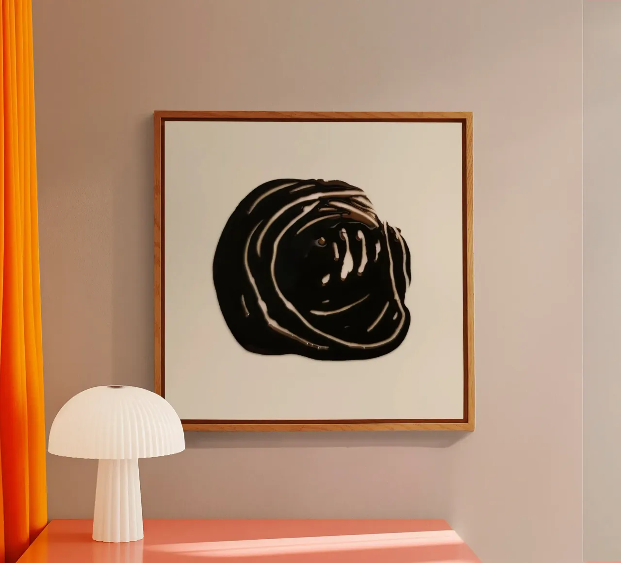 Ink Shape 1 | Minimal Abstract plexiglass da sabidussi