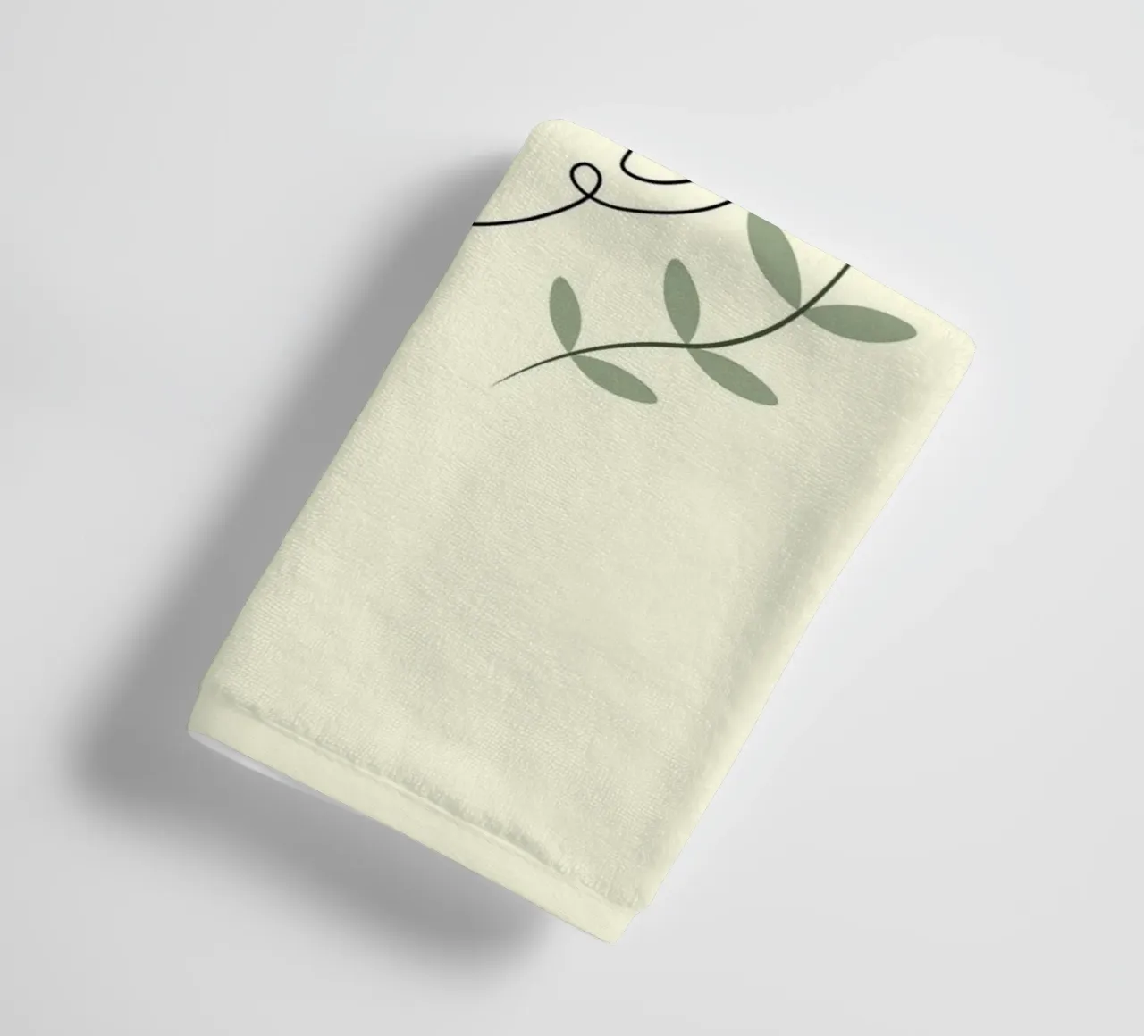 Steaming cup of coffee towel by LisaArtes