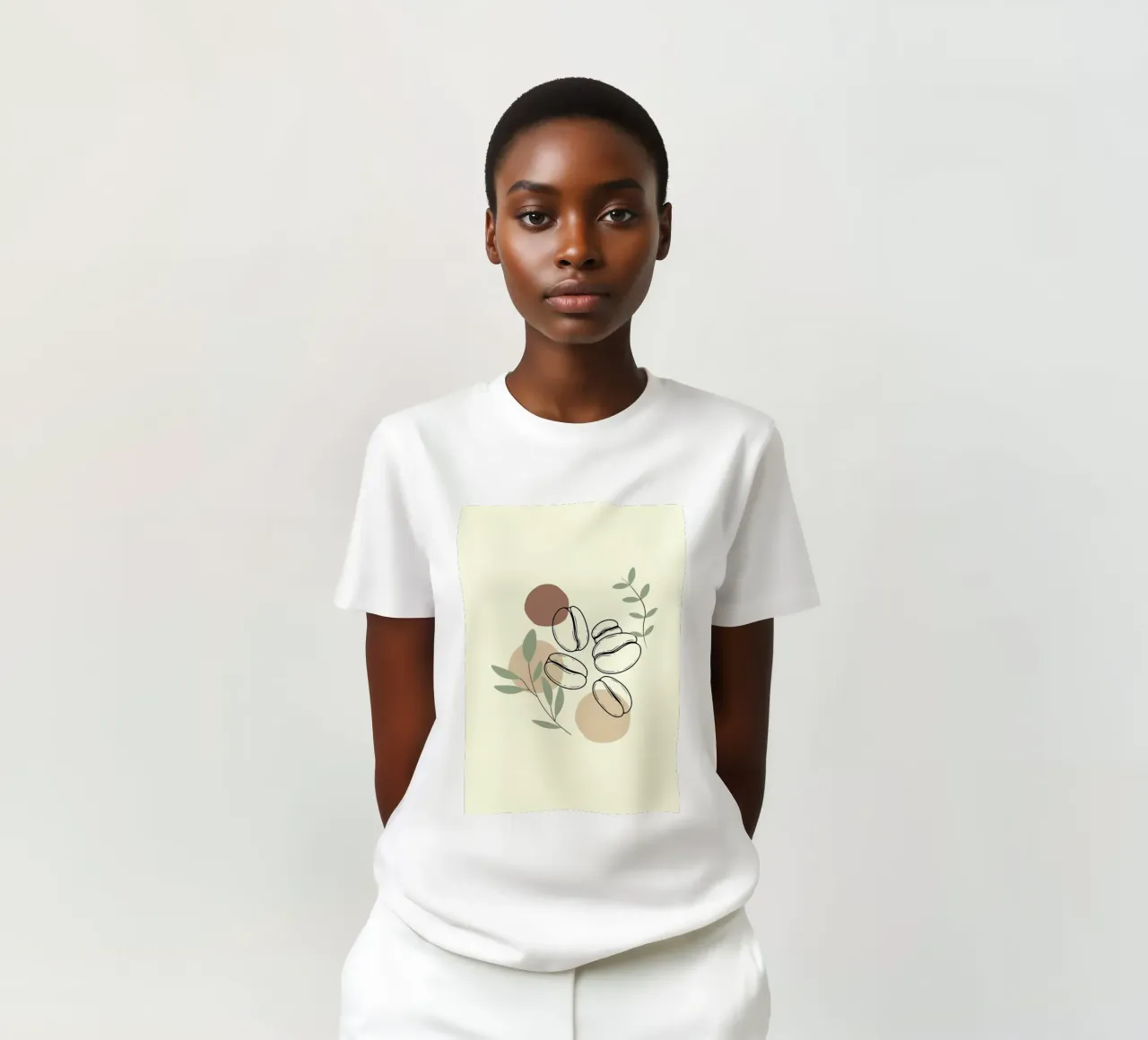 Coffee beans t-shirt da LisaArtes