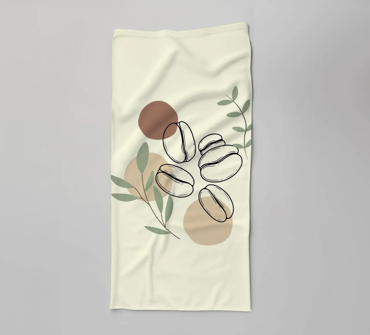 Coffee beans asciugamano da bagno da LisaArtes