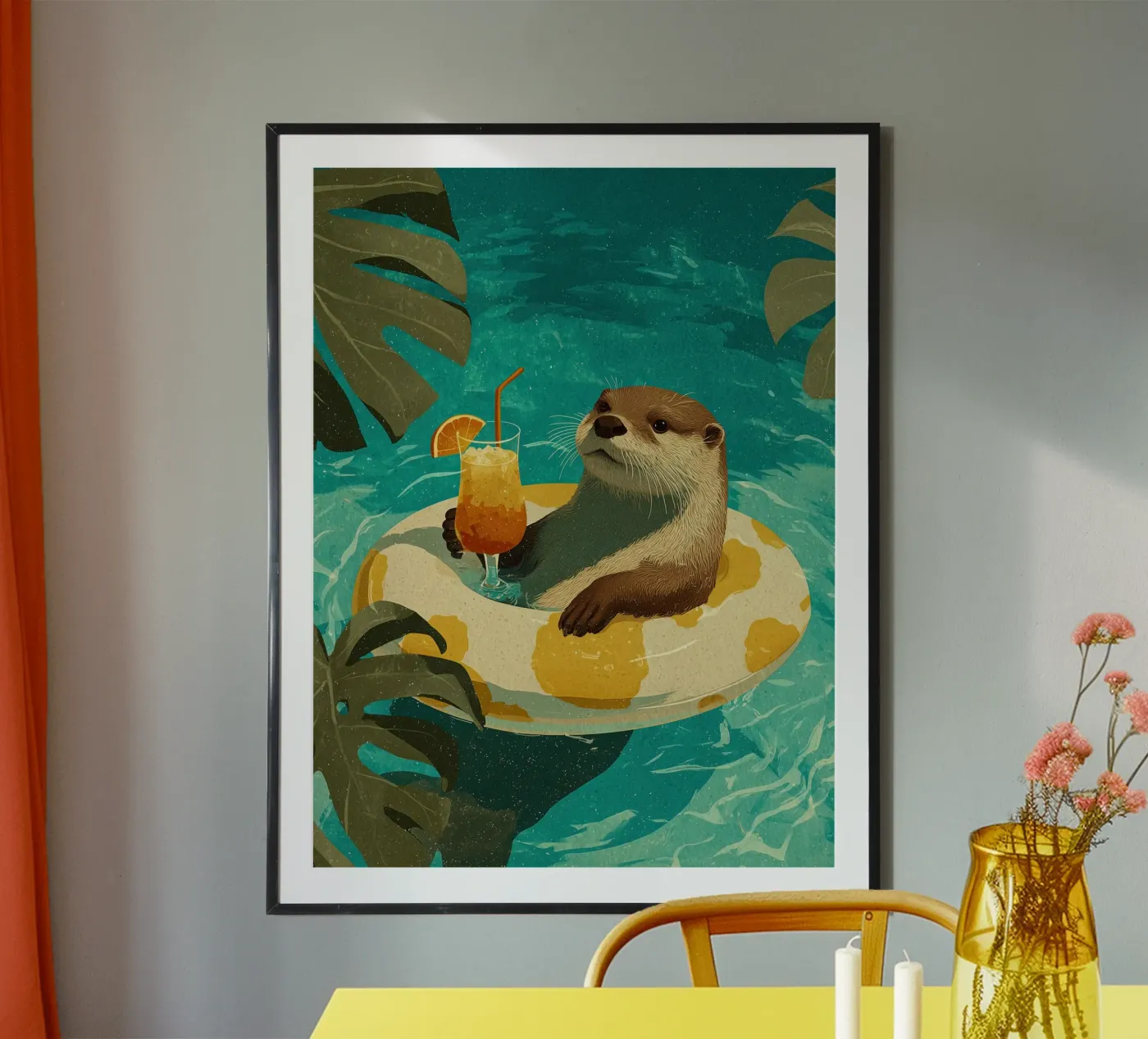 Otter Pool Day poster da aisatsana