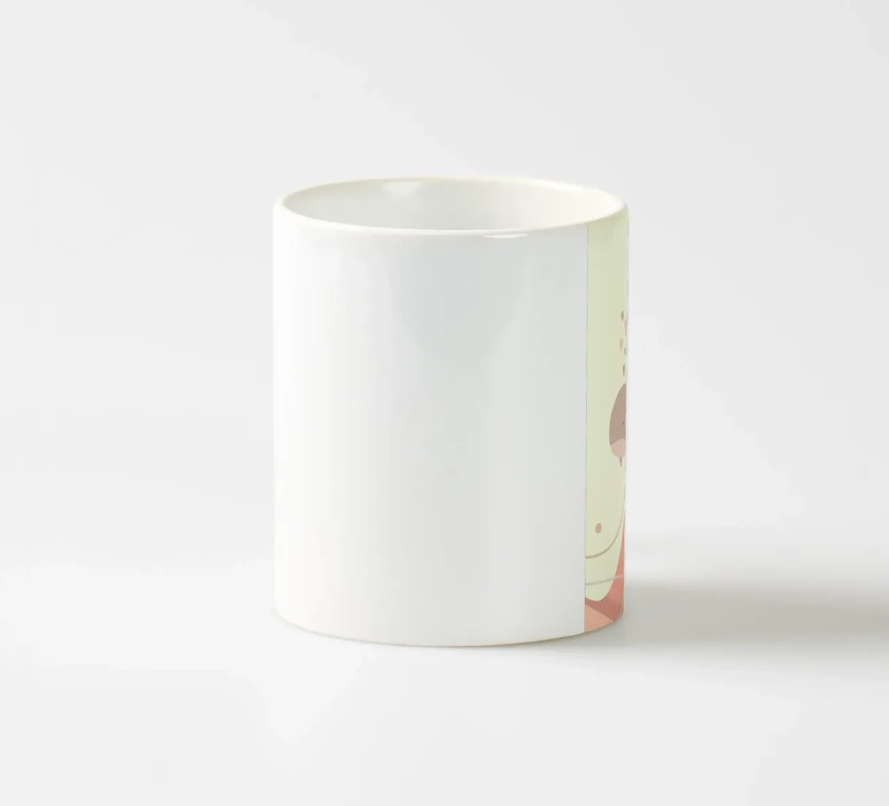 Two adorable whales tazza in ceramica da LisaArtes