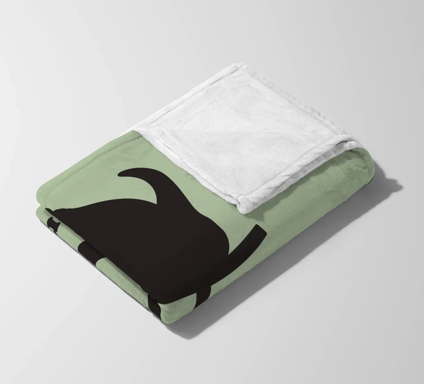 never mind cat Fleecedecke von natural neutral