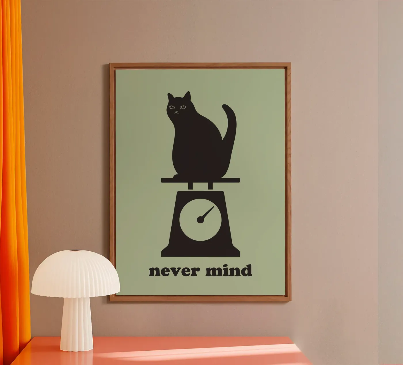 never mind cat forex plate by natural neutral