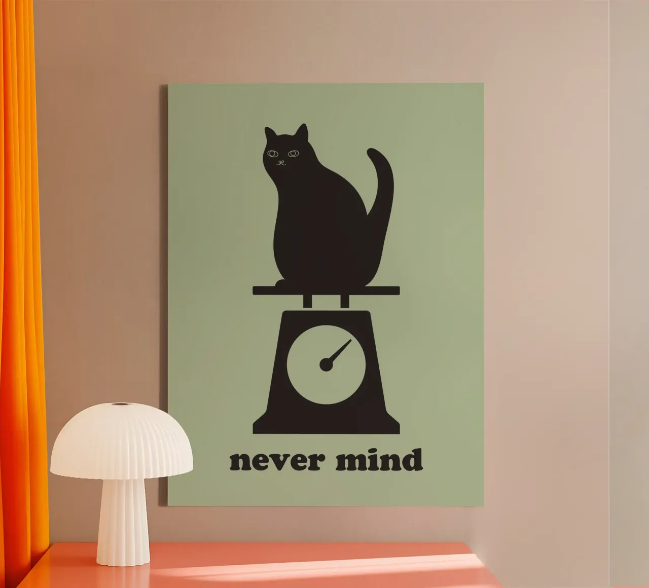 never mind cat tela da natural neutral