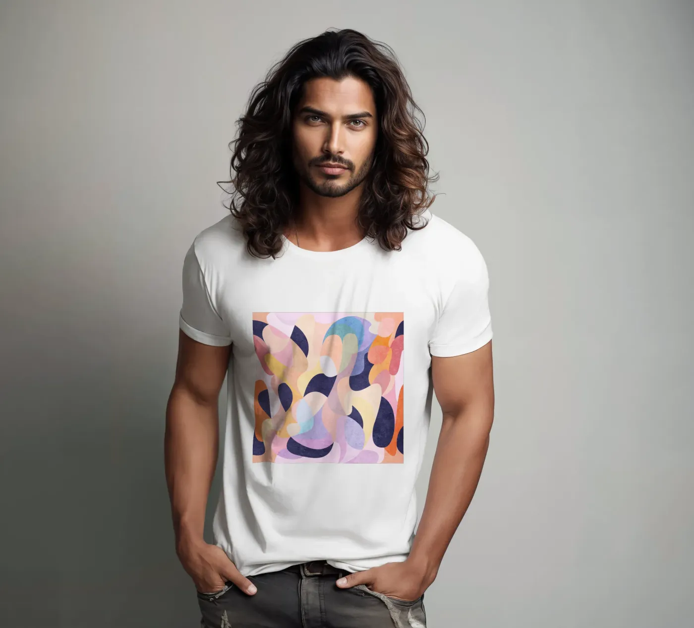 Pattern 333 t-shirt da Lines Inside
