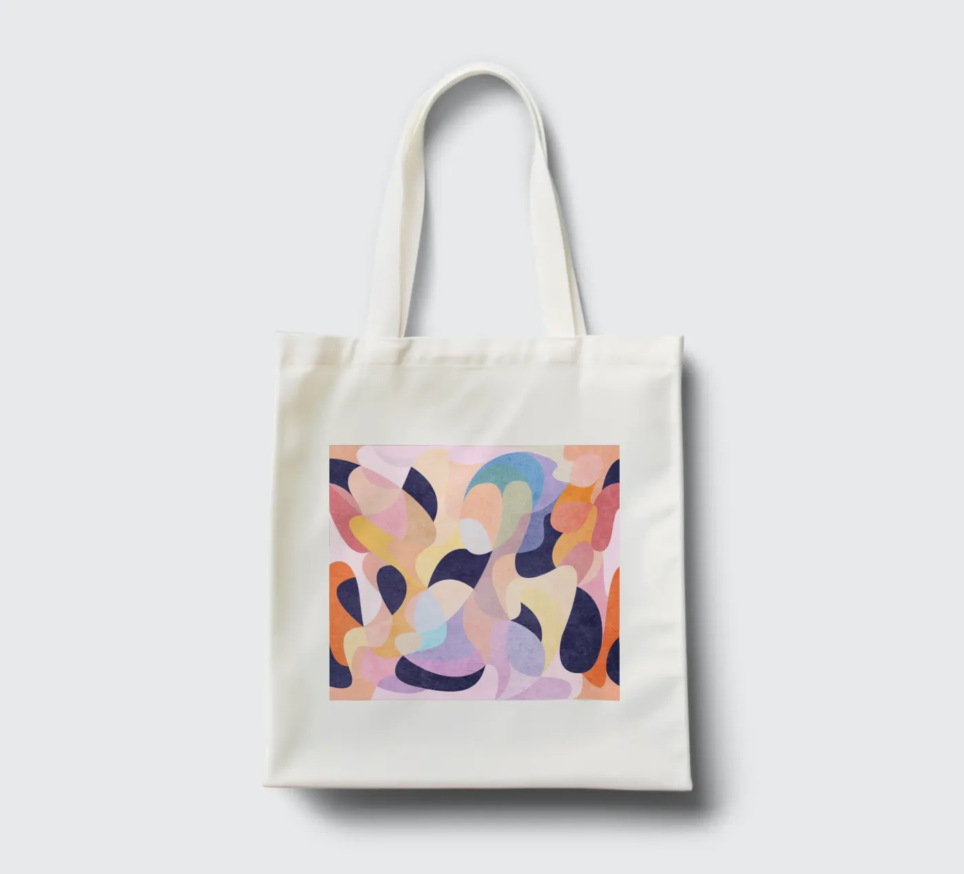 Pattern 333 borsa in juta da Abstract Joy