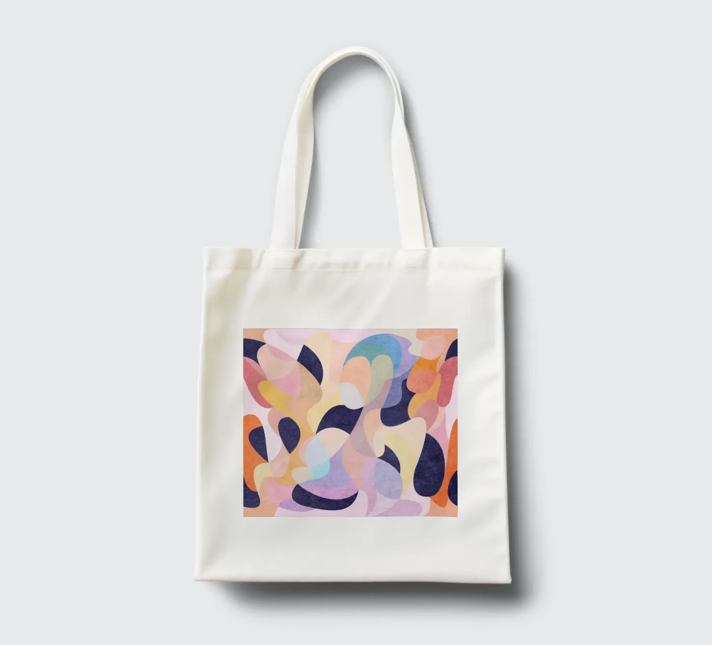 Pattern 333 borsa in juta da Abstract Joy