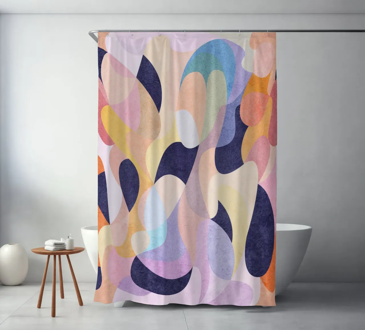 Pattern 333 shower curtain by lovely lines