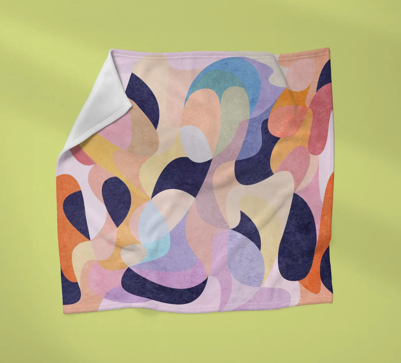 Pattern 333 fleece blanket by Lines Inside