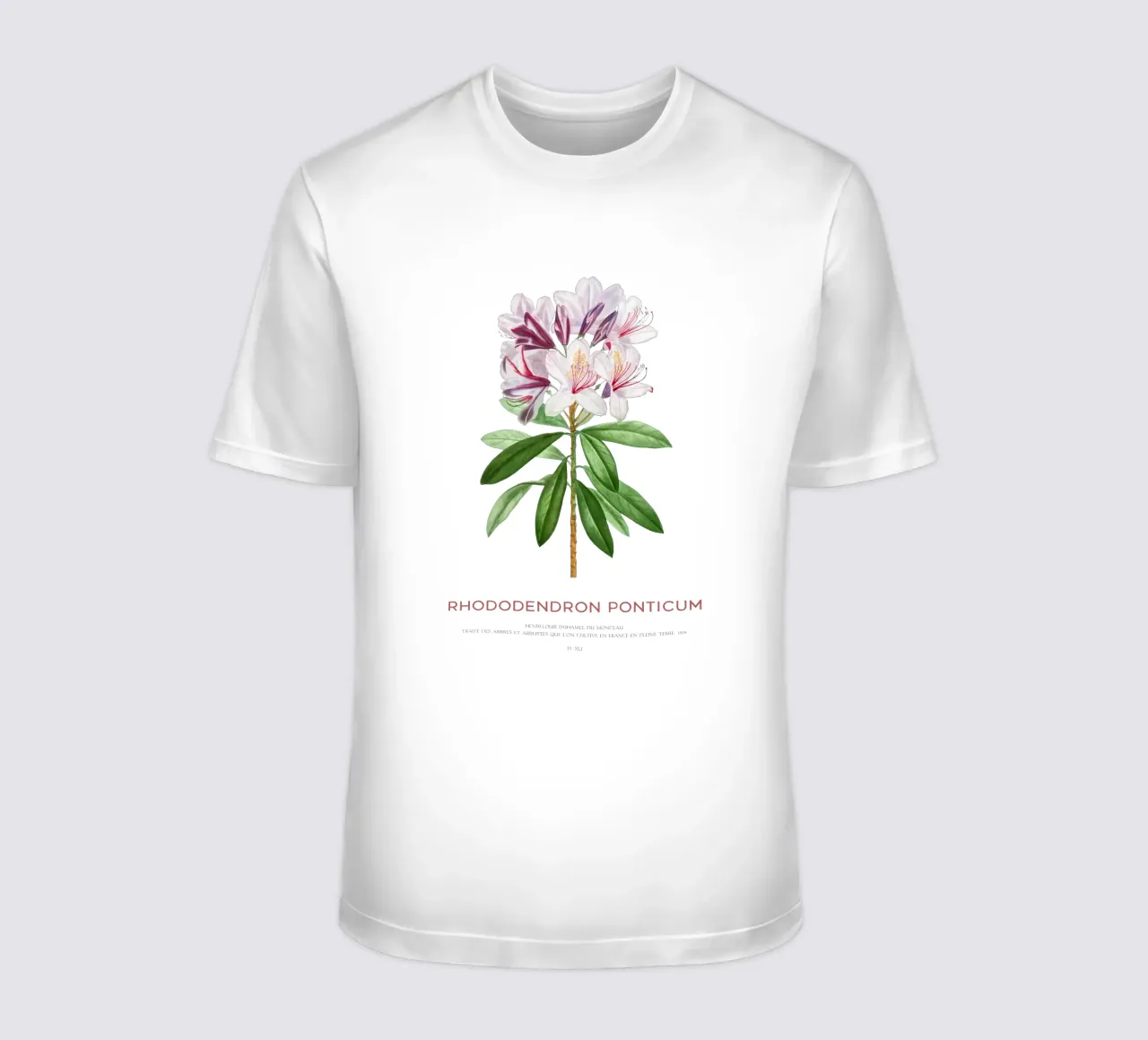 Pontischer Rhododendron oder Rhododendron Ponticum T-Shirt von Vintagrafica
