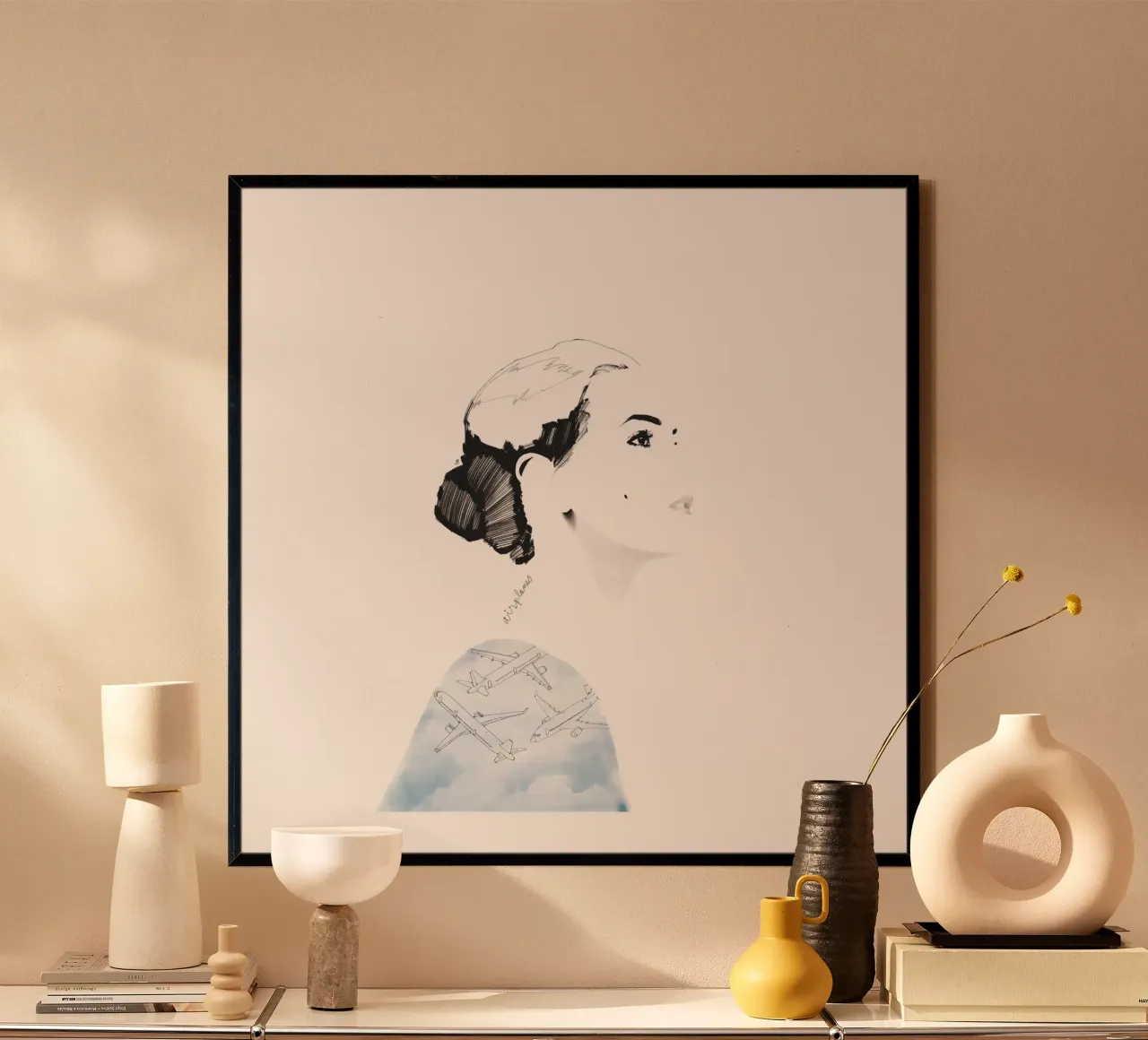 Airplanes poster da Manuel Rebollo