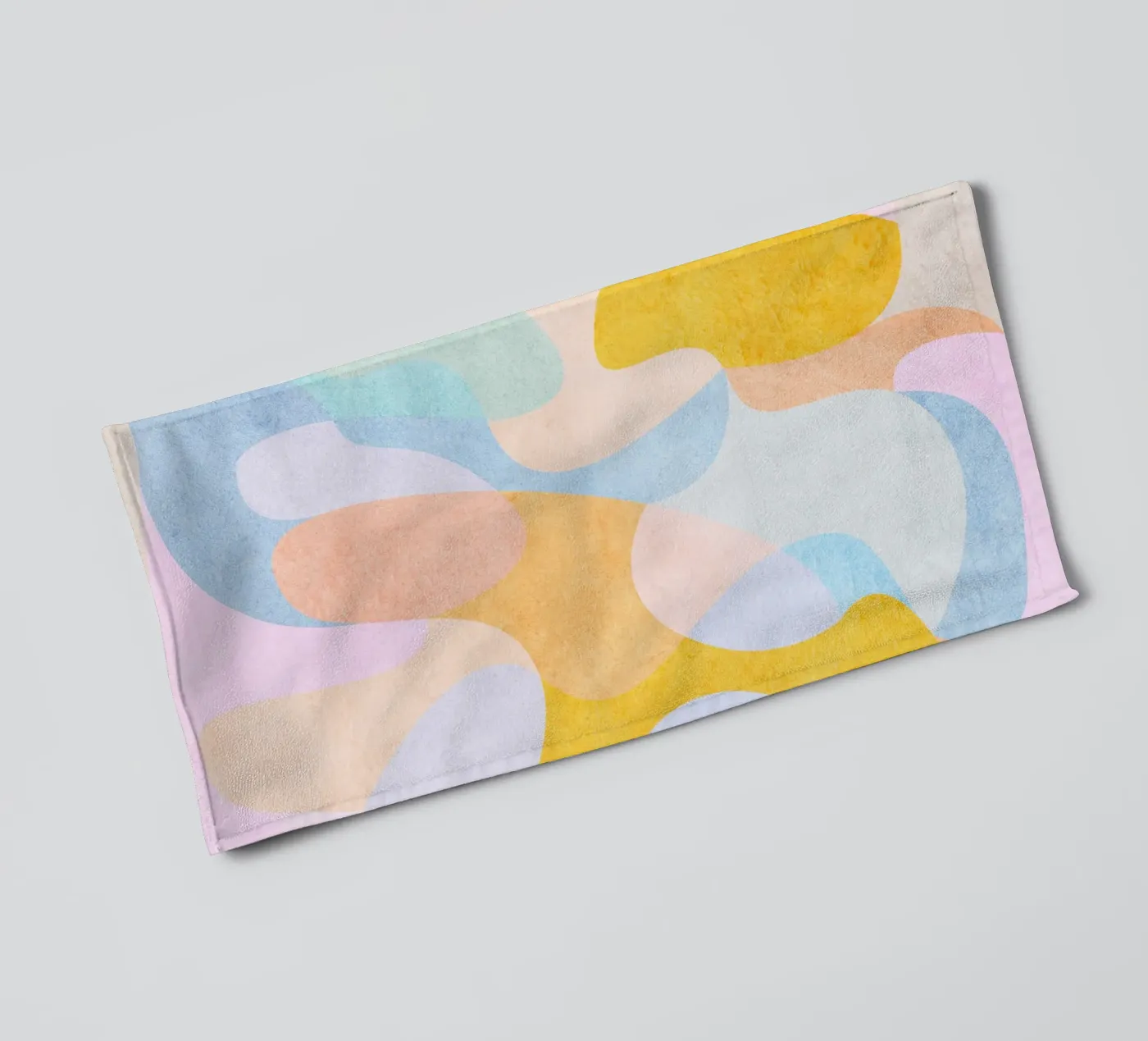 Golden Pattern Handtuch von Abstract Joy