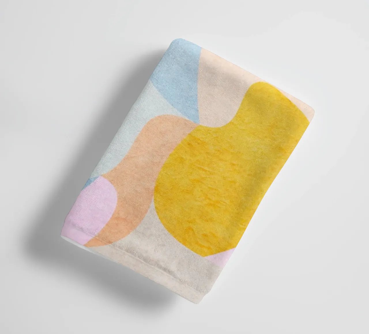 Golden Pattern towel by lovely lines