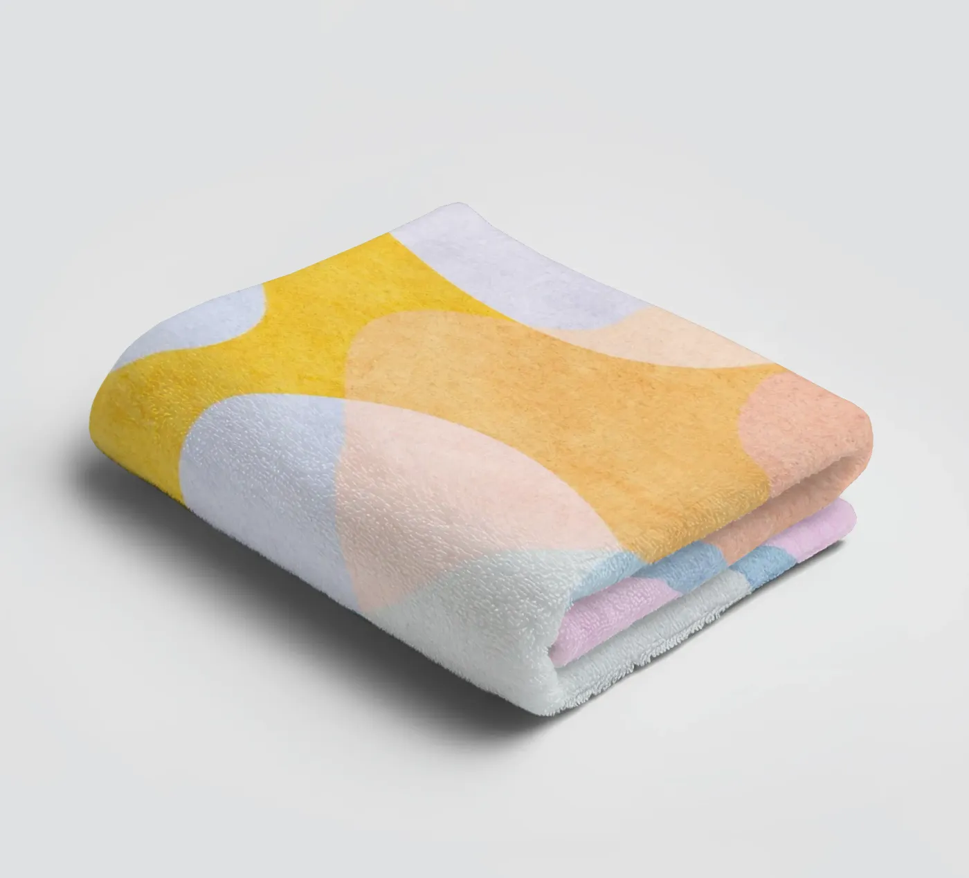 Golden Pattern Handtuch von Abstract Joy