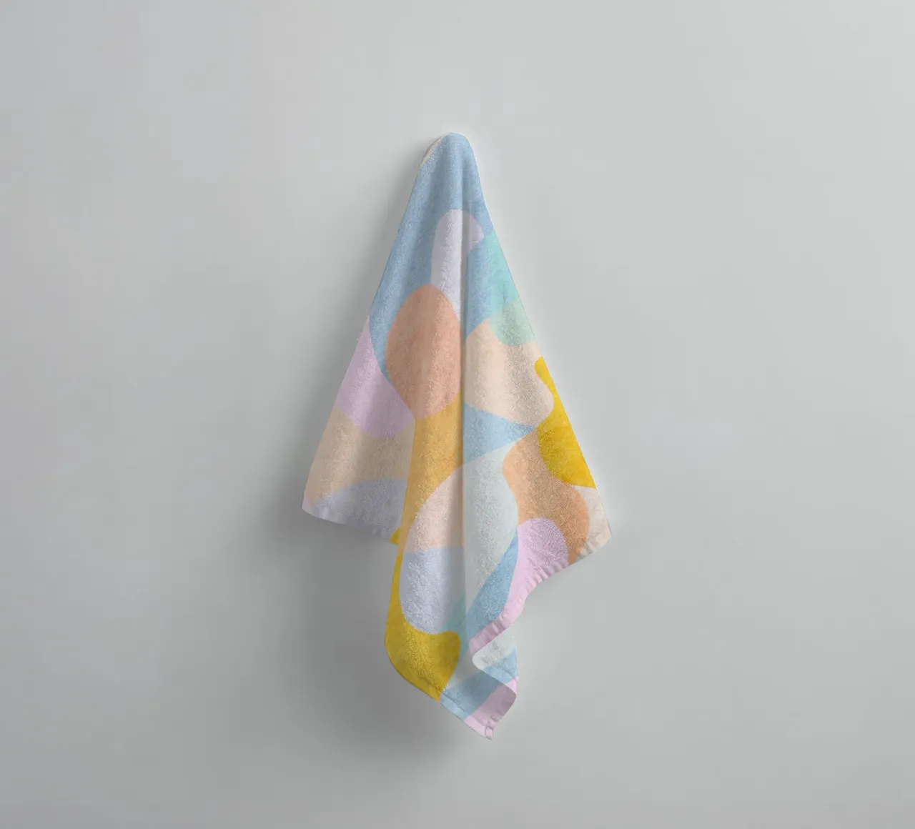 Golden Pattern towel by lovely lines