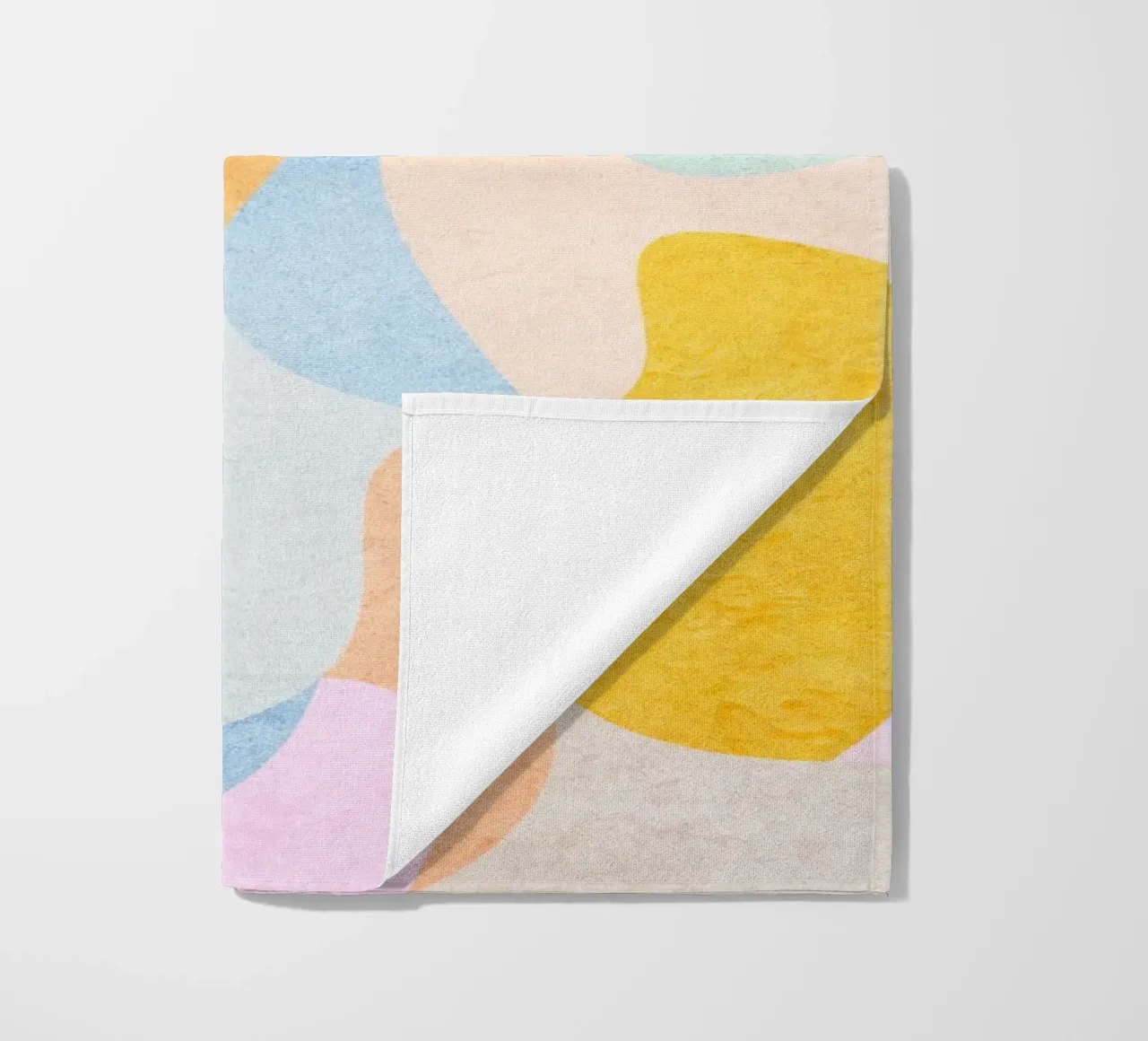 Gouden patroon strandhanddoek van Abstract 888