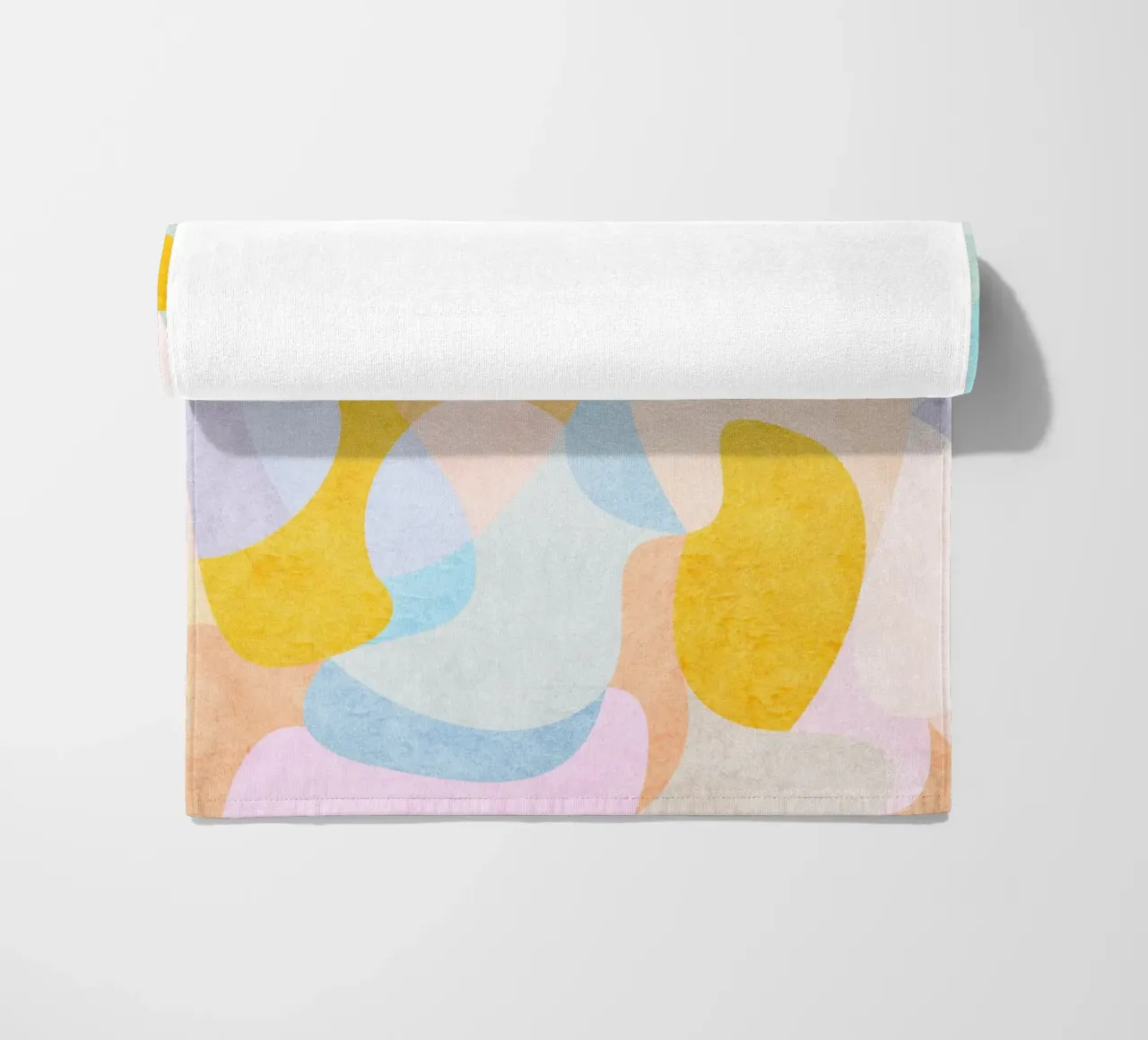 Gouden patroon strandhanddoek van Abstract 888