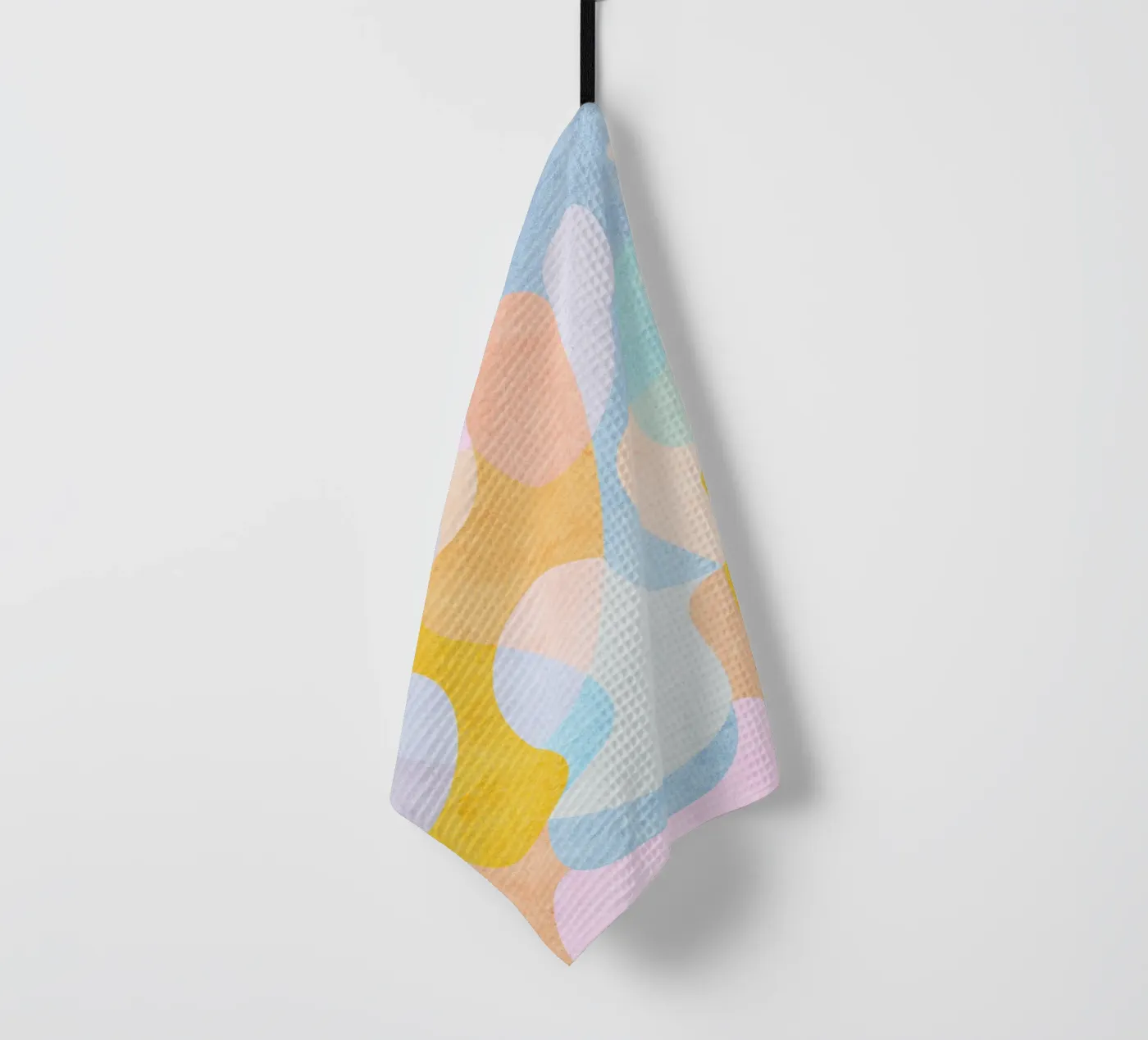 Golden Pattern tea towel by Lines Inside
