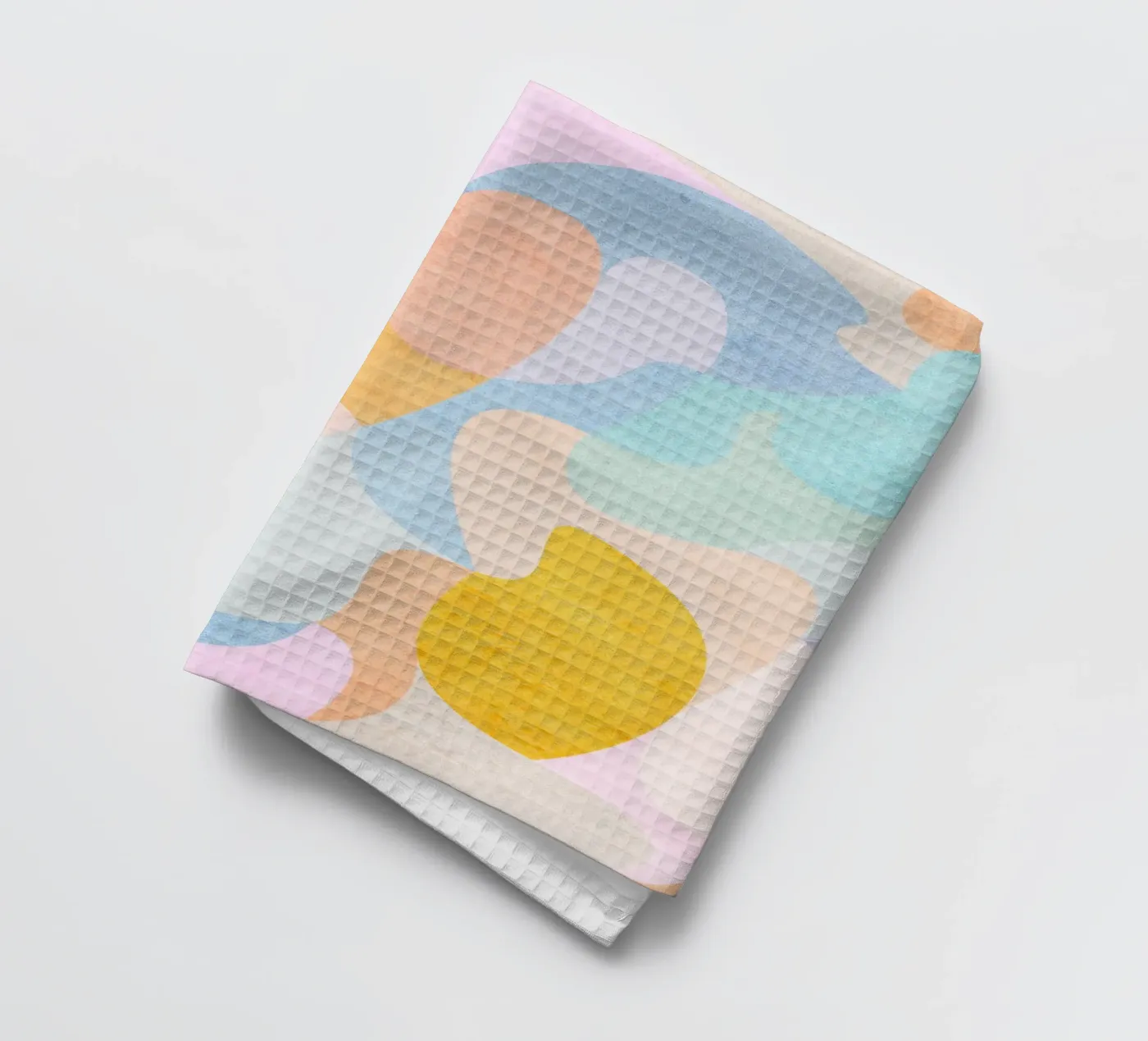 Golden Pattern tea towel by Lines Inside