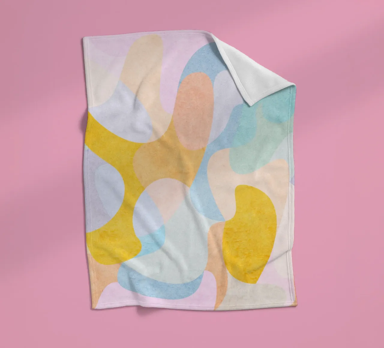 Golden Pattern Fleecedecke von Abstract 888