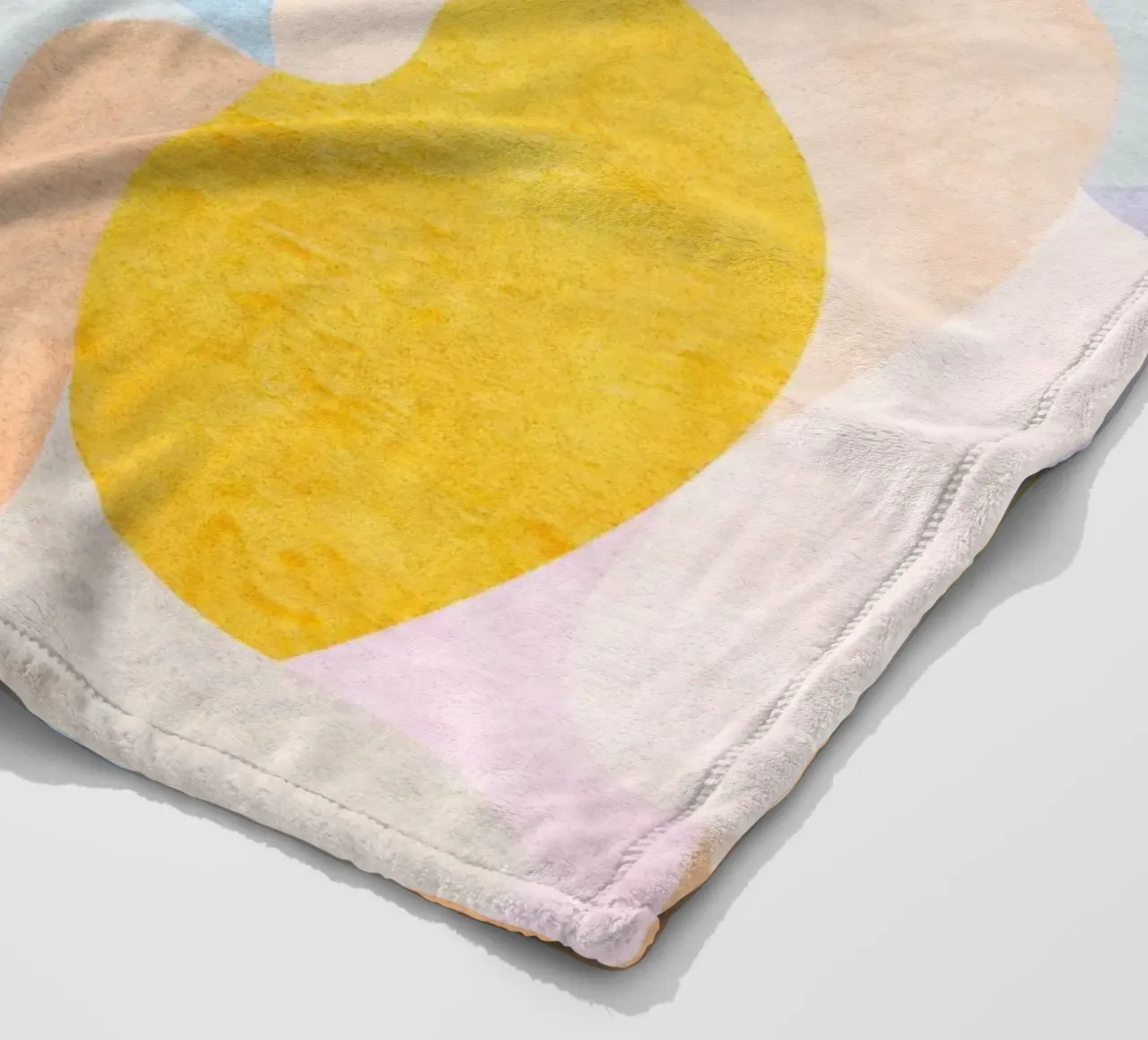 Golden Pattern Fleecedecke von Abstract 888