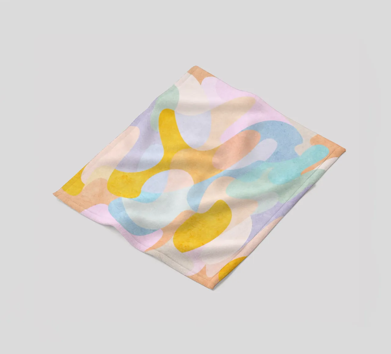 Golden Pattern Fleecedecke von Abstract 888