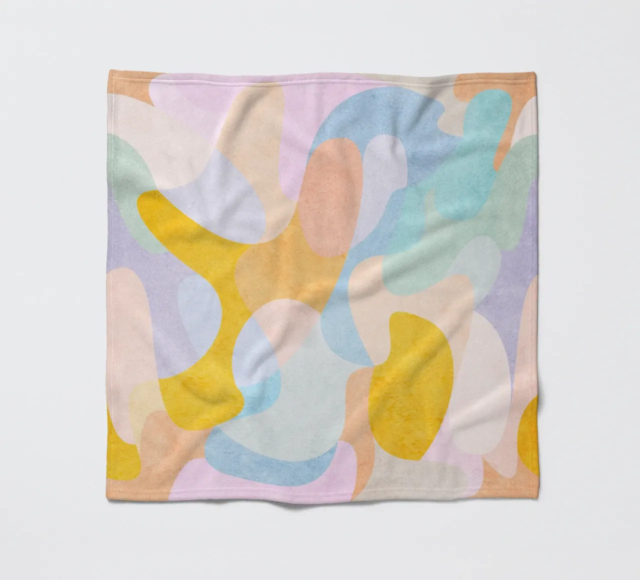 Golden Pattern Fleecedecke von Abstract 888