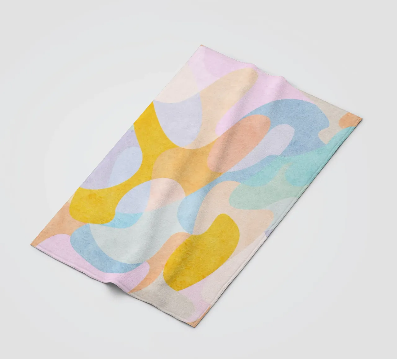 Golden Pattern Fleecedecke von Abstract 888