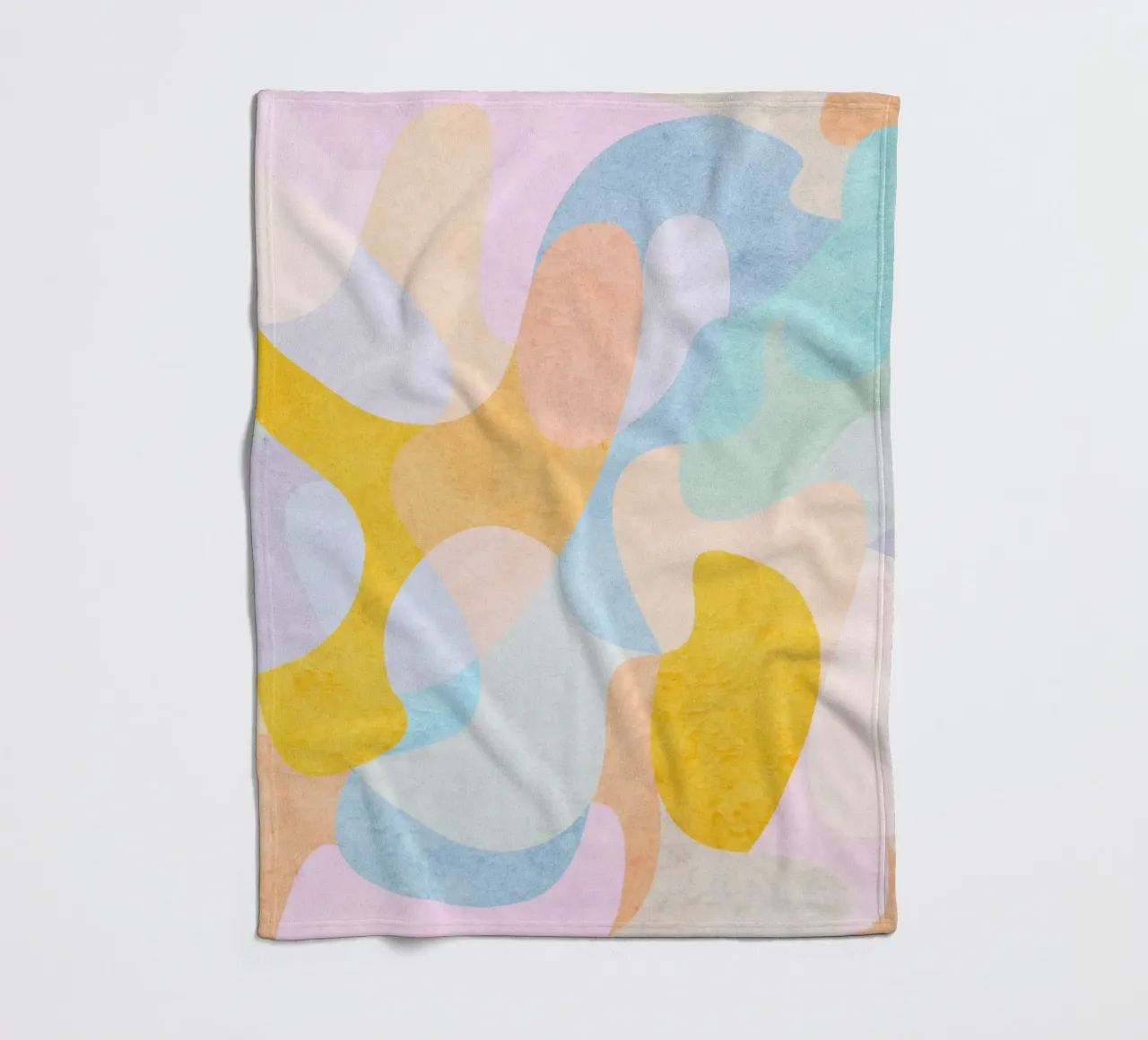 Golden Pattern Fleecedecke von Abstract 888