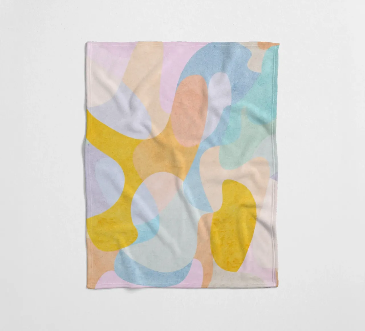 Golden Pattern Fleecedecke von Abstract 888