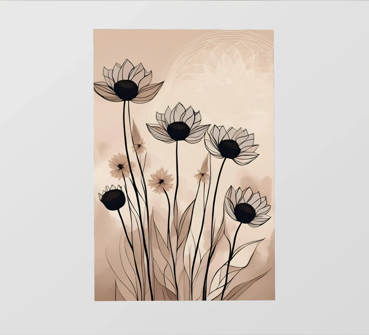 Solo fiori 3 pellicola backlit da Rezh creations