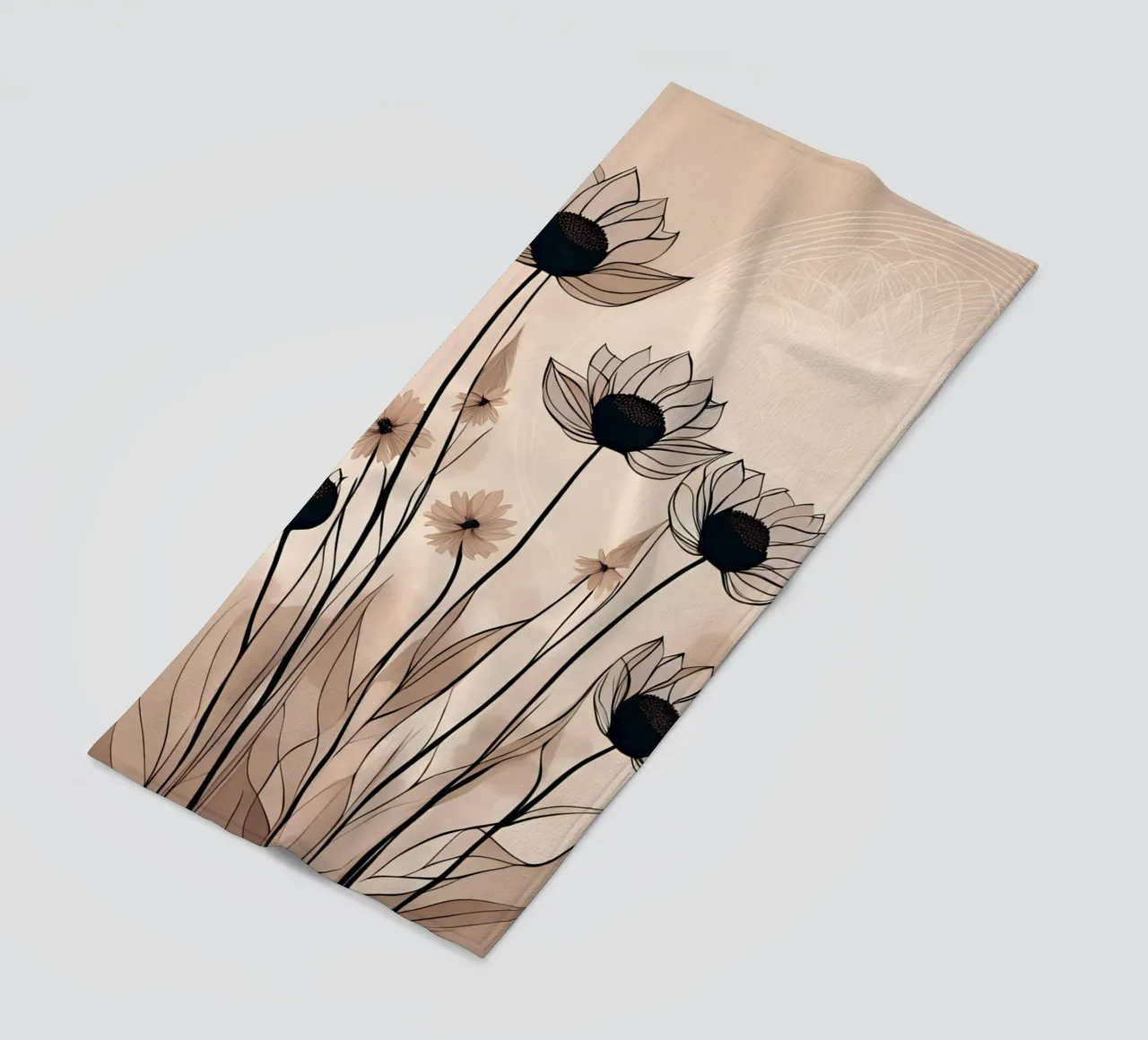 Solo fiori 3 telo mare da Rezh creations