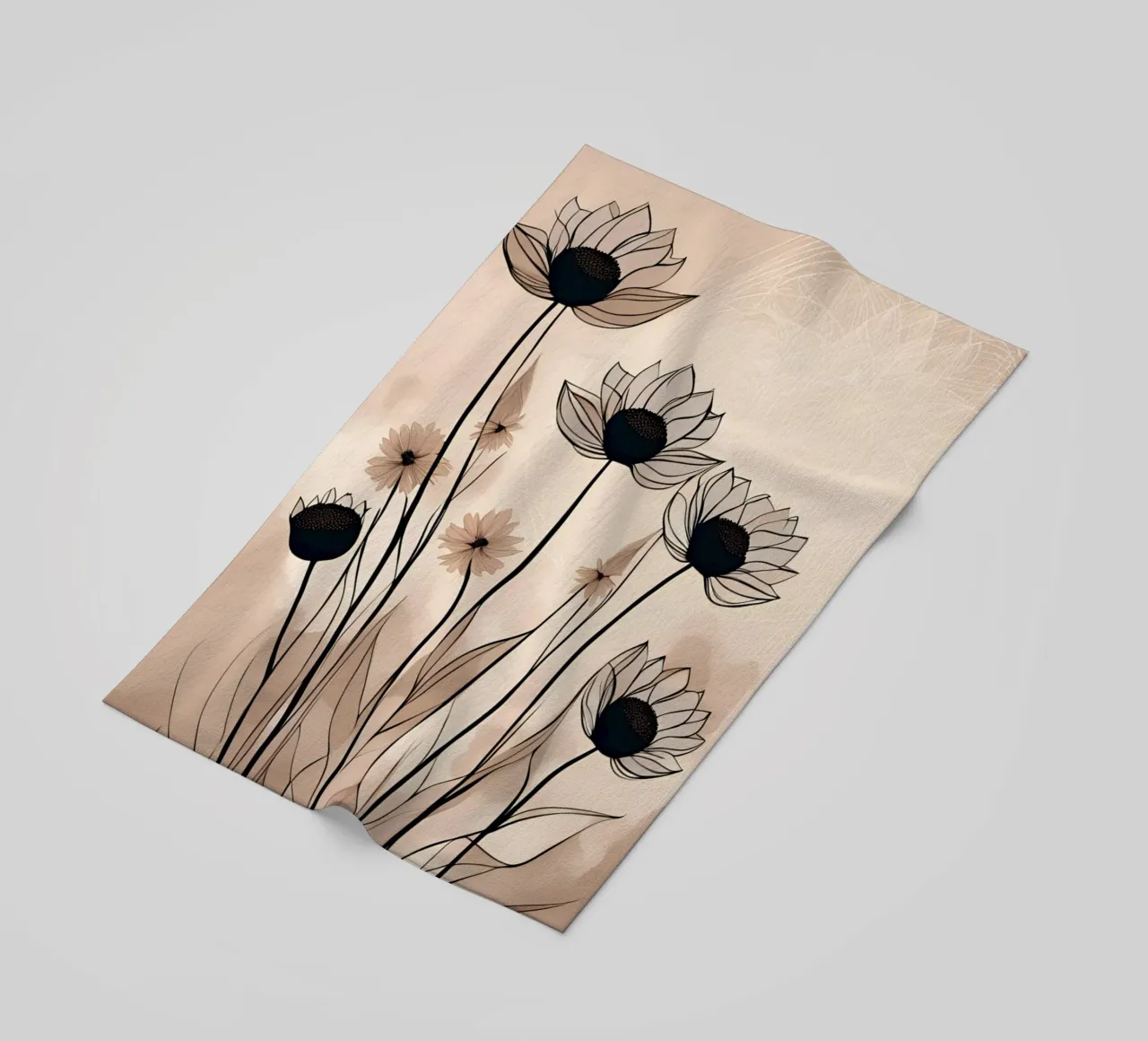 Solo fiori 3 telo mare da Rezh creations