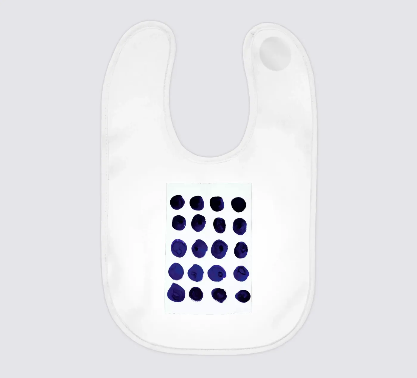 Blue Dots bavaglino da Amy Sia