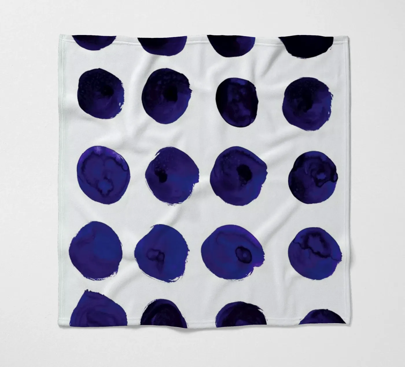 Blue Dots fleecedeken van Amy Sia