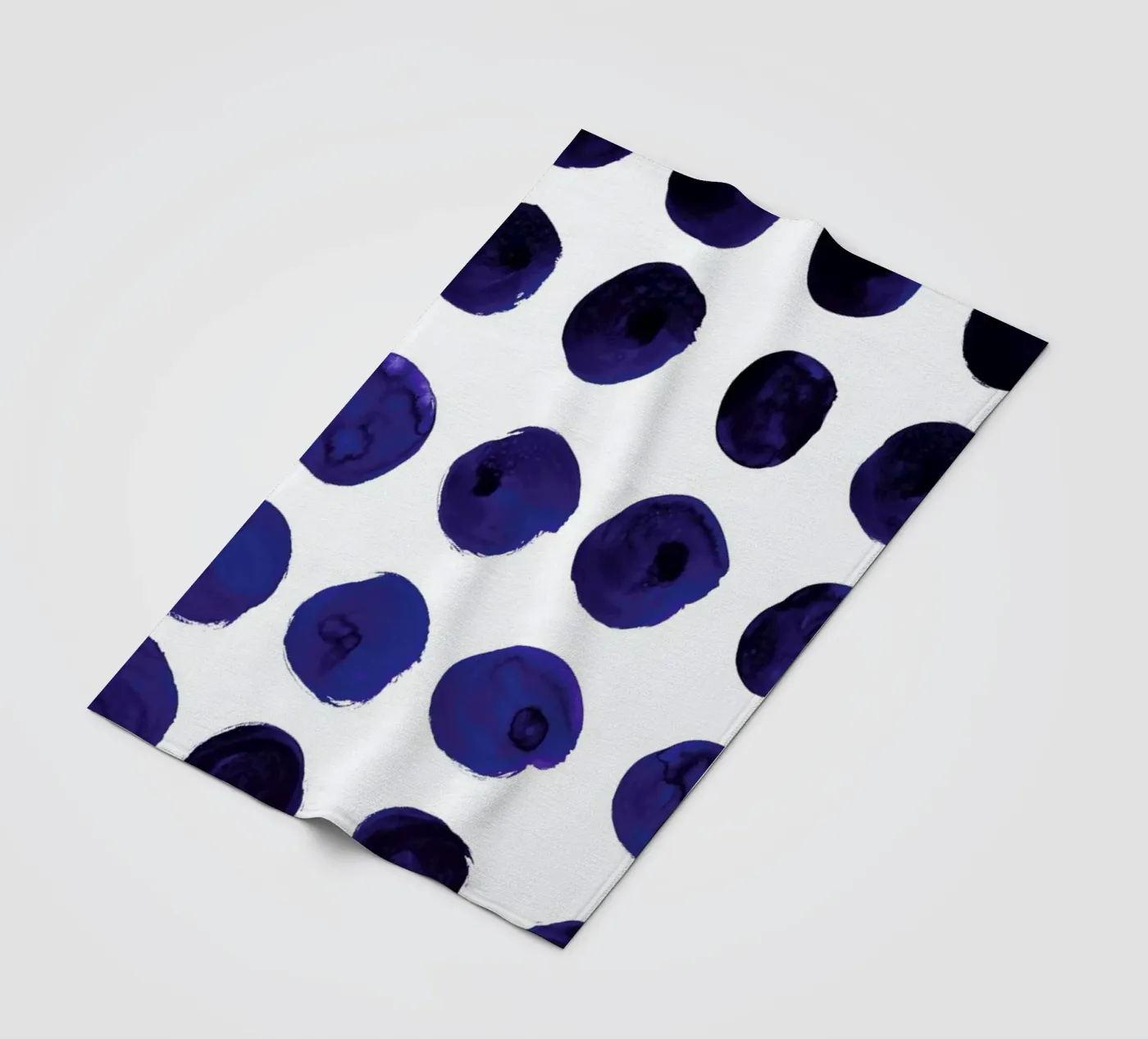 Blue Dots fleecedeken van Amy Sia