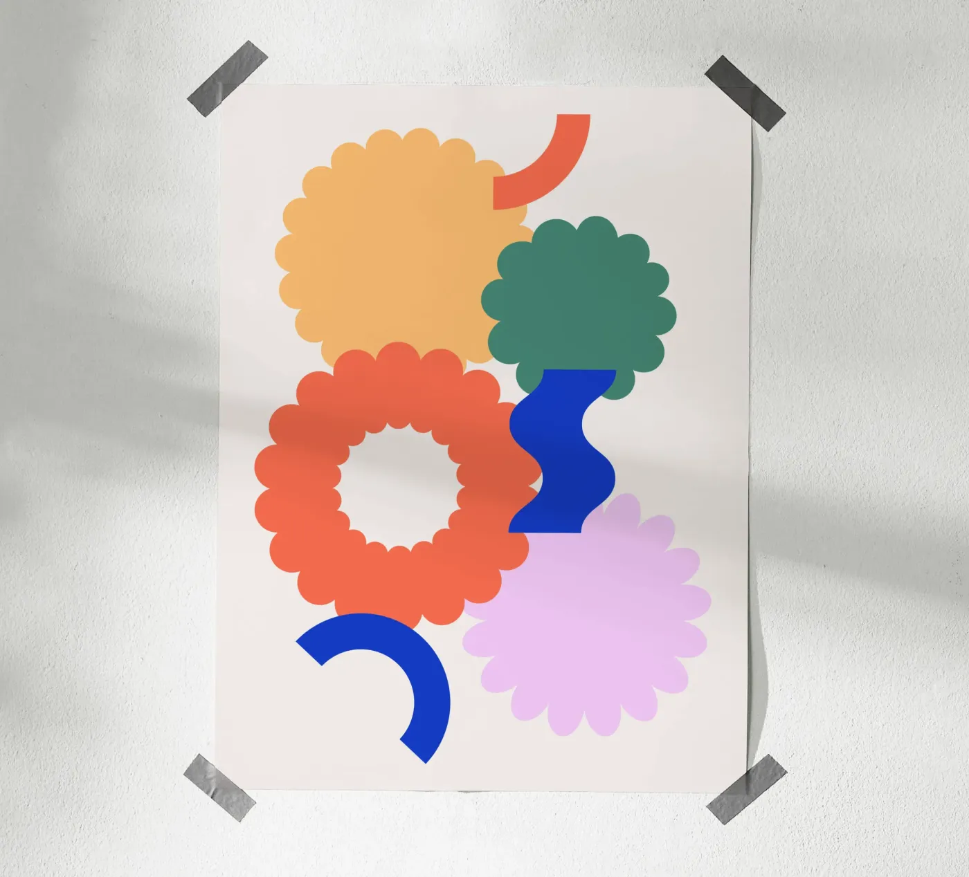 Abstraction poster de Vector Hugo