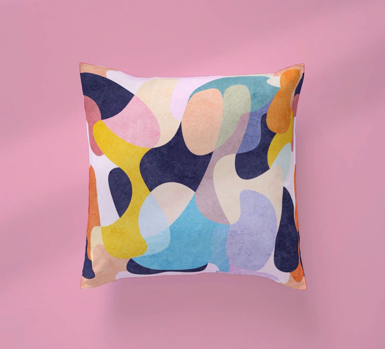 Playful Shapes decorative cushion by lovely lines