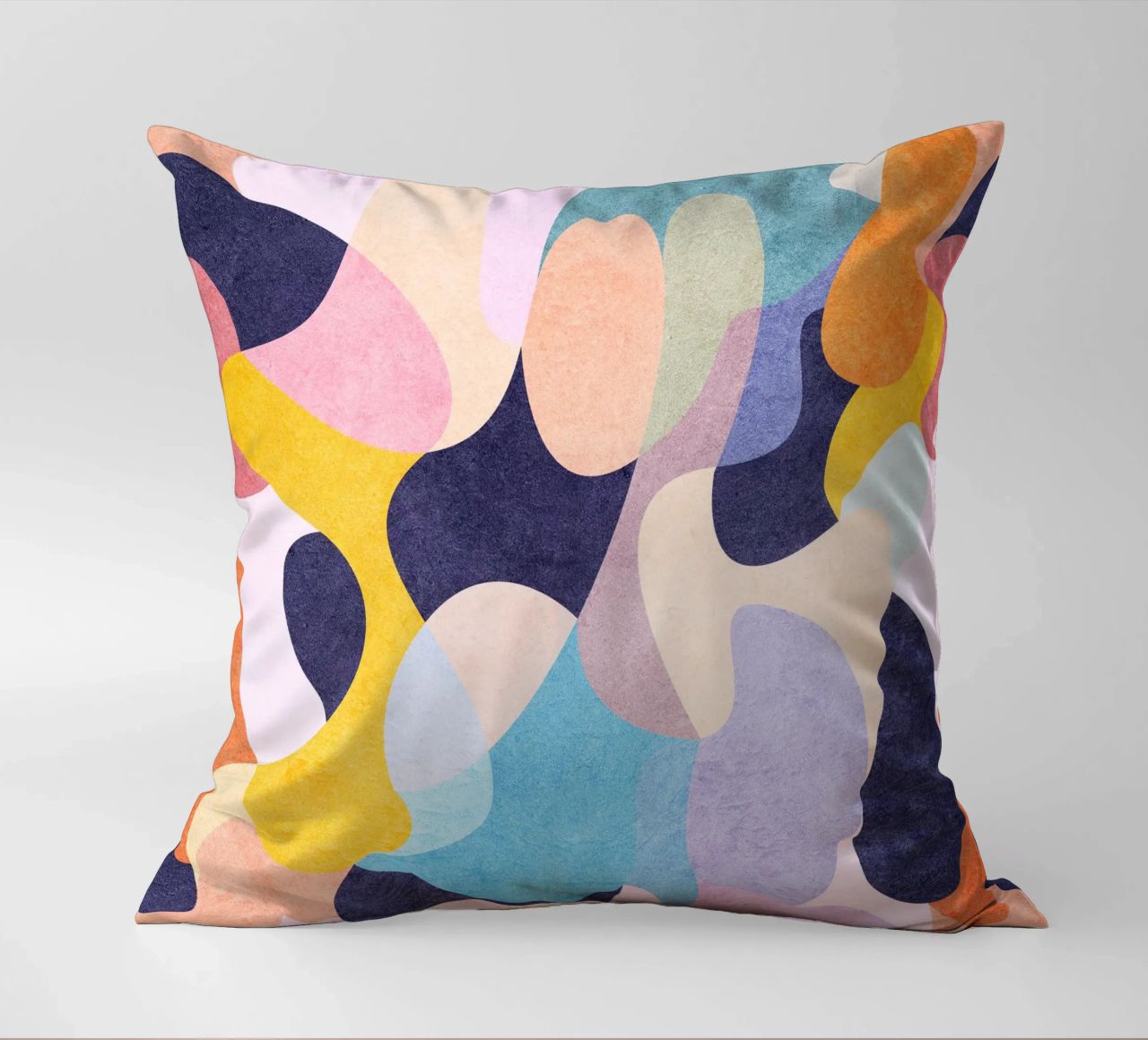 Playful Shapes decorative cushion by lovely lines